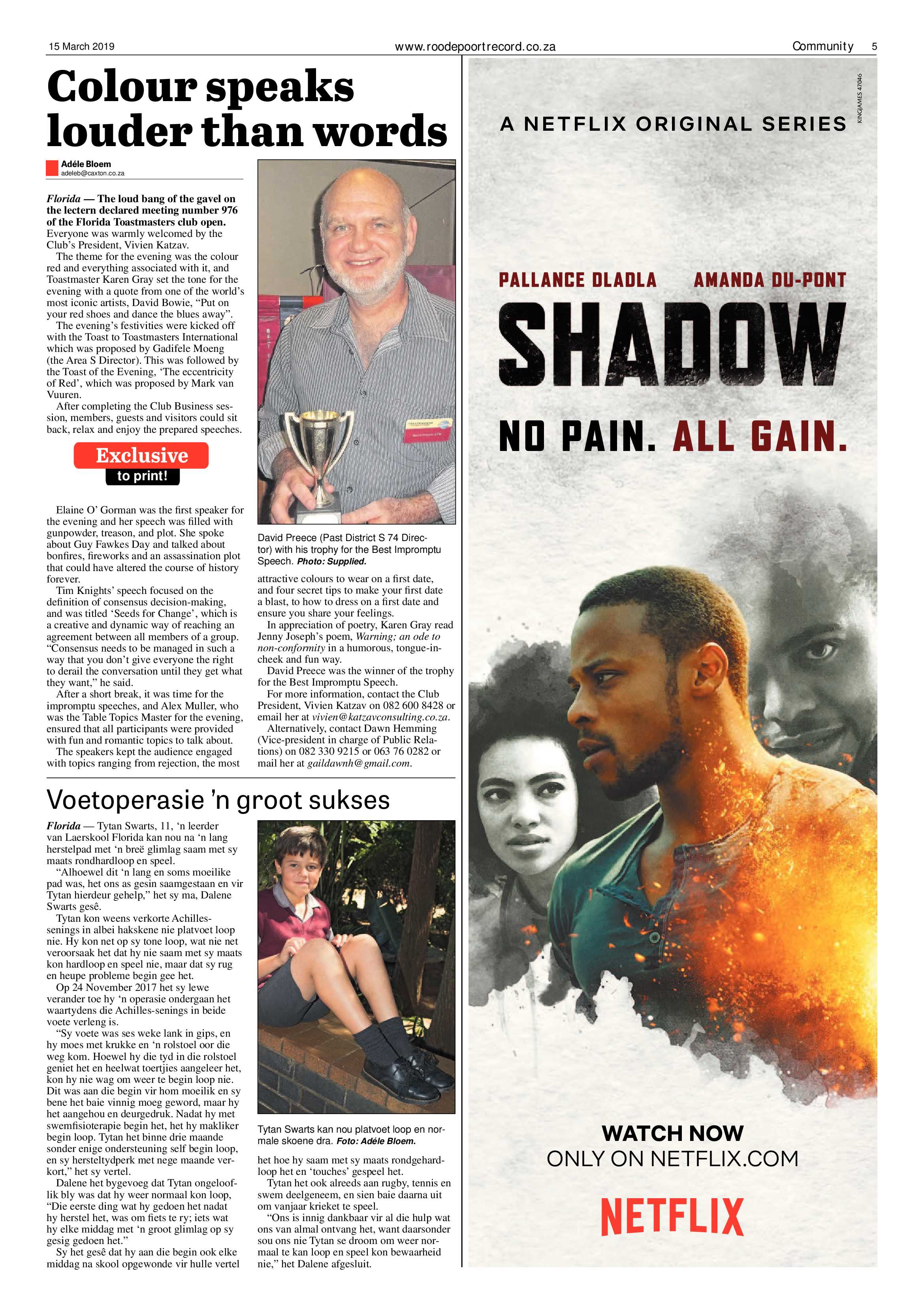 Roodepoort Record 15 March 2019 page 5