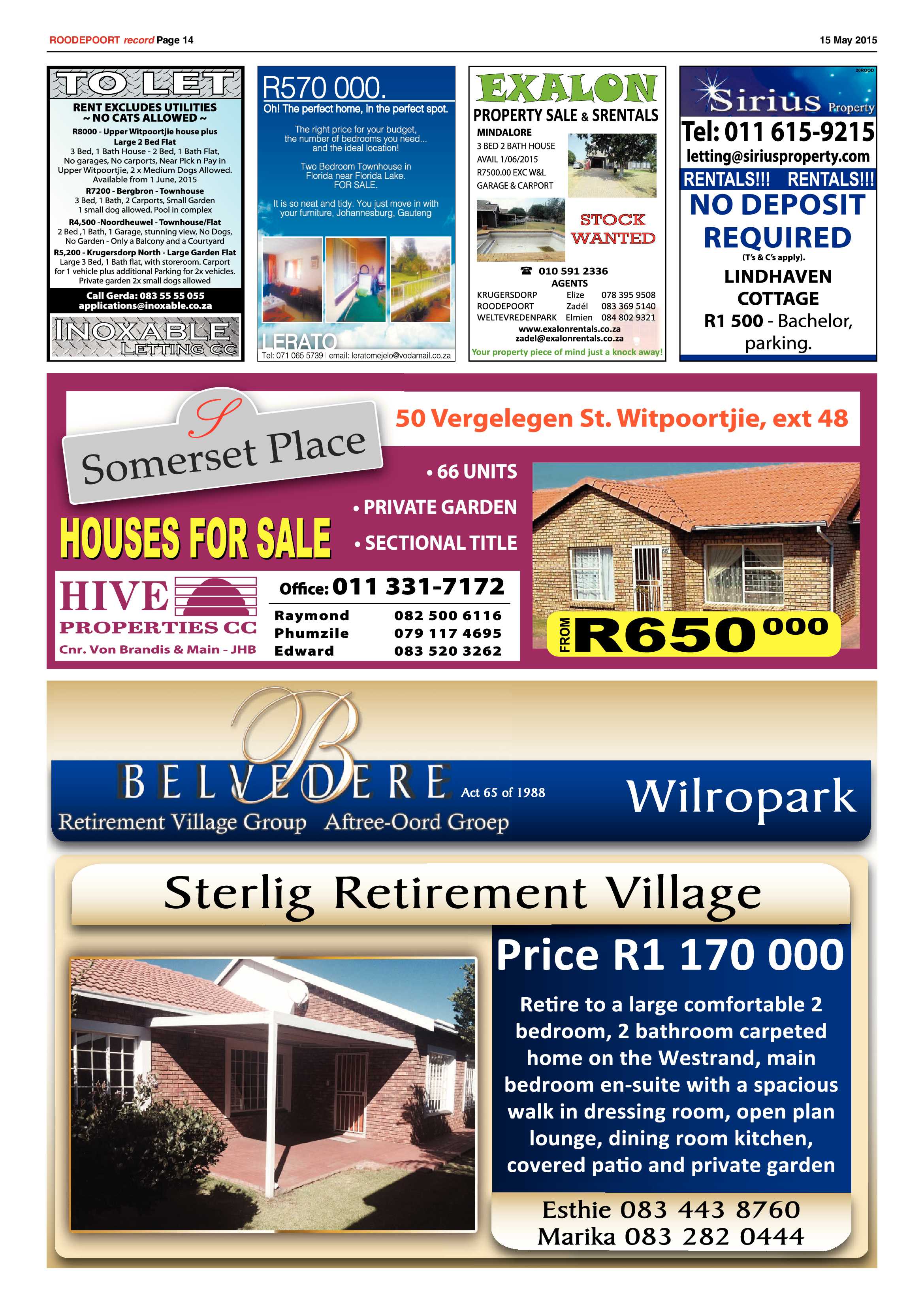 Roodepoort Record 15 May 2015 page 14