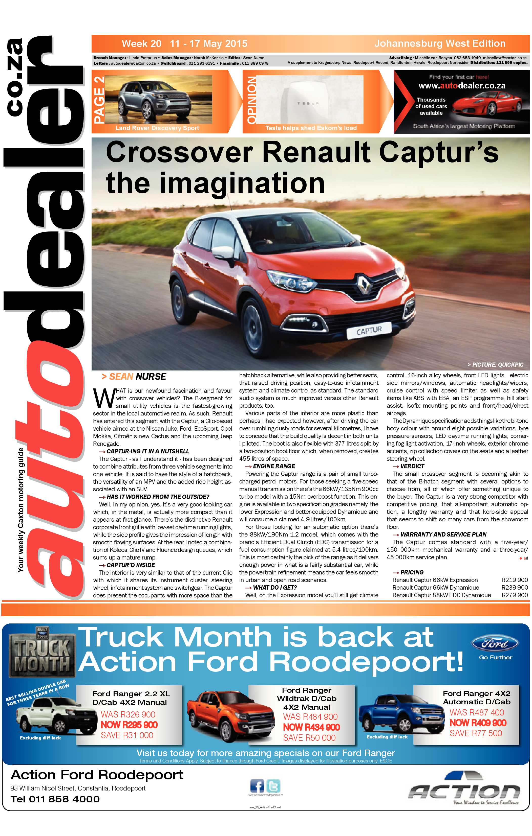 Roodepoort Record 15 May 2015 page 21