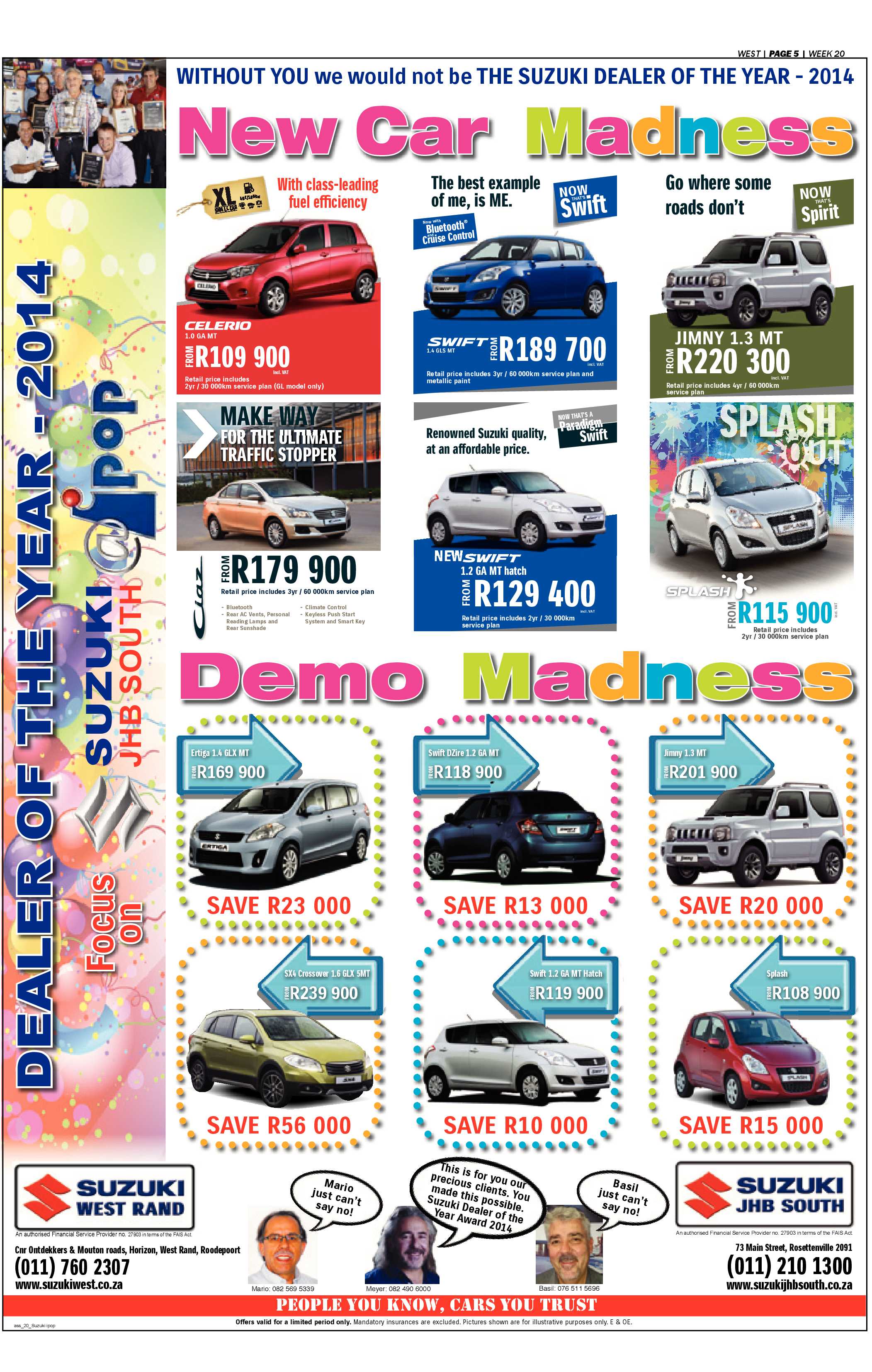 Roodepoort Record 15 May 2015 page 25