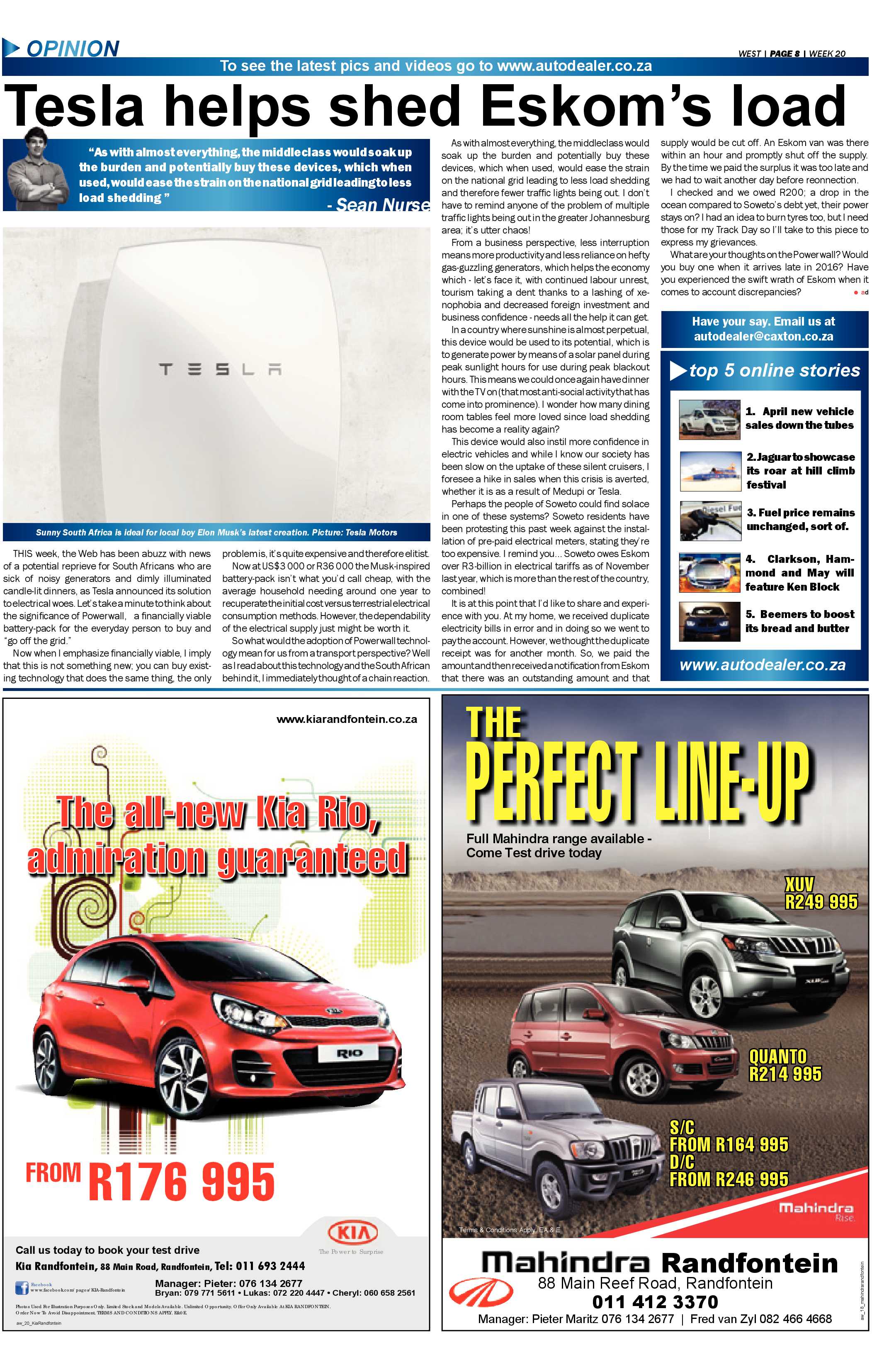 Roodepoort Record 15 May 2015 page 28