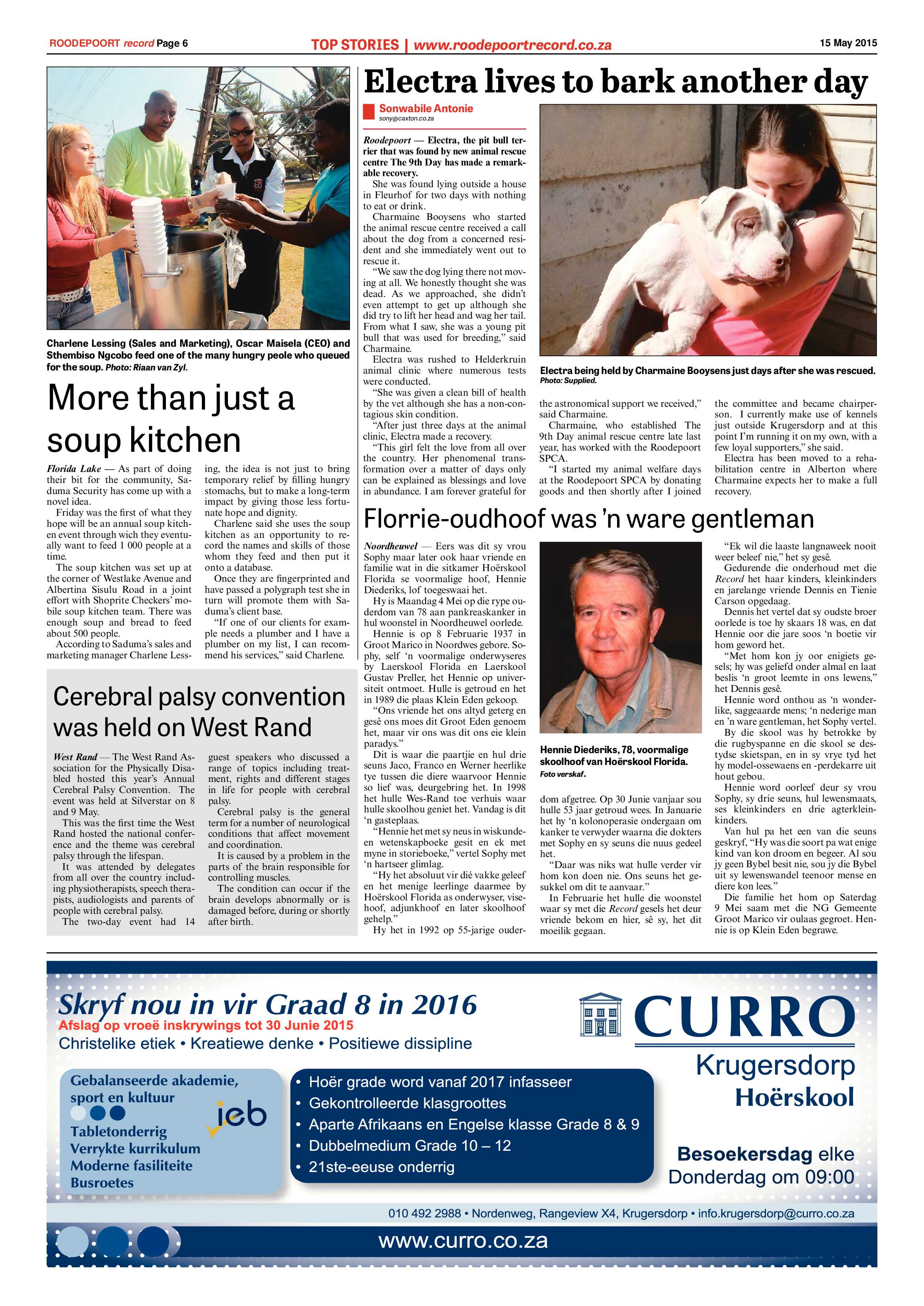 Roodepoort Record 15 May 2015 page 6
