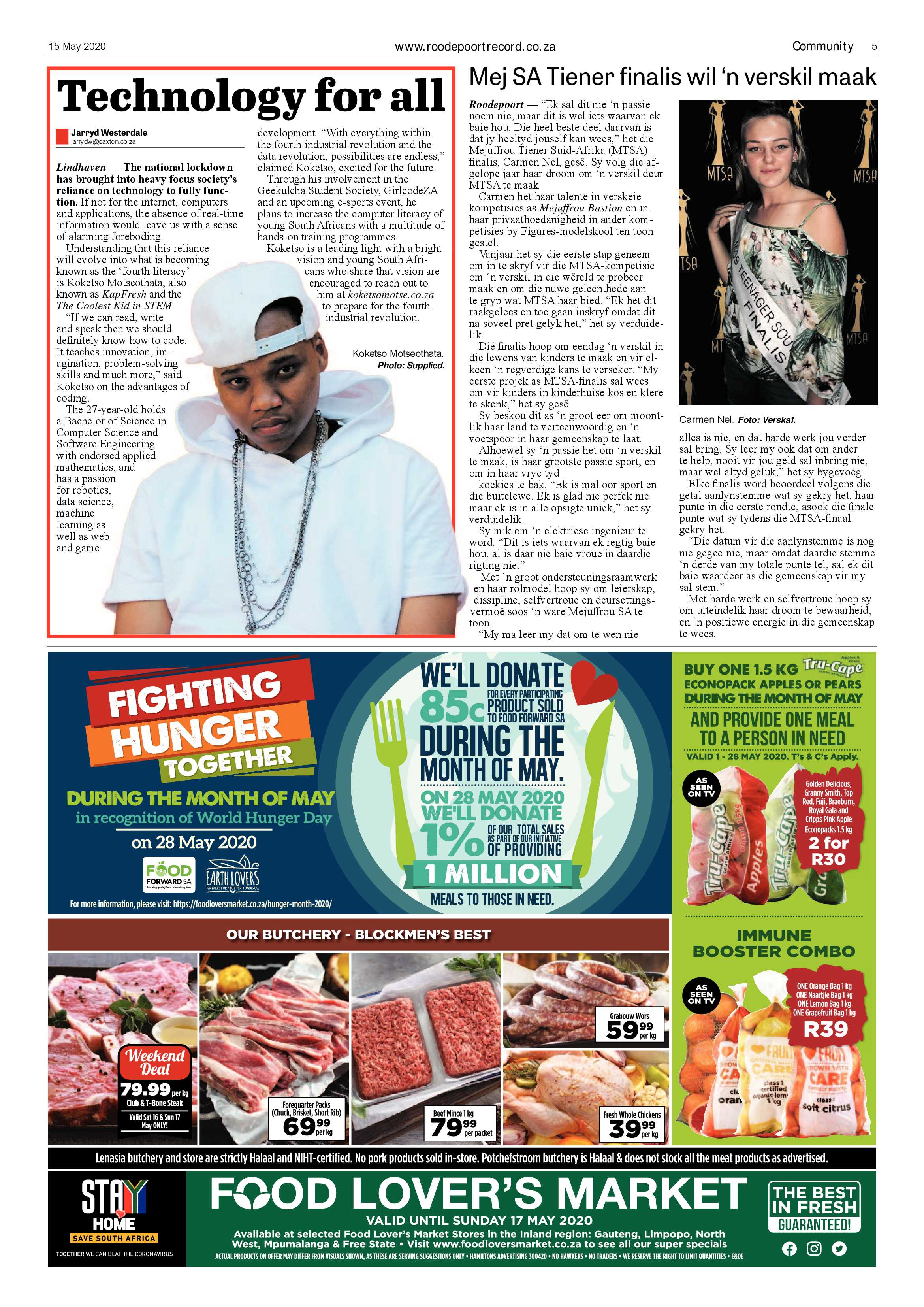 Roodepoort Record 15 May 2020 page 5