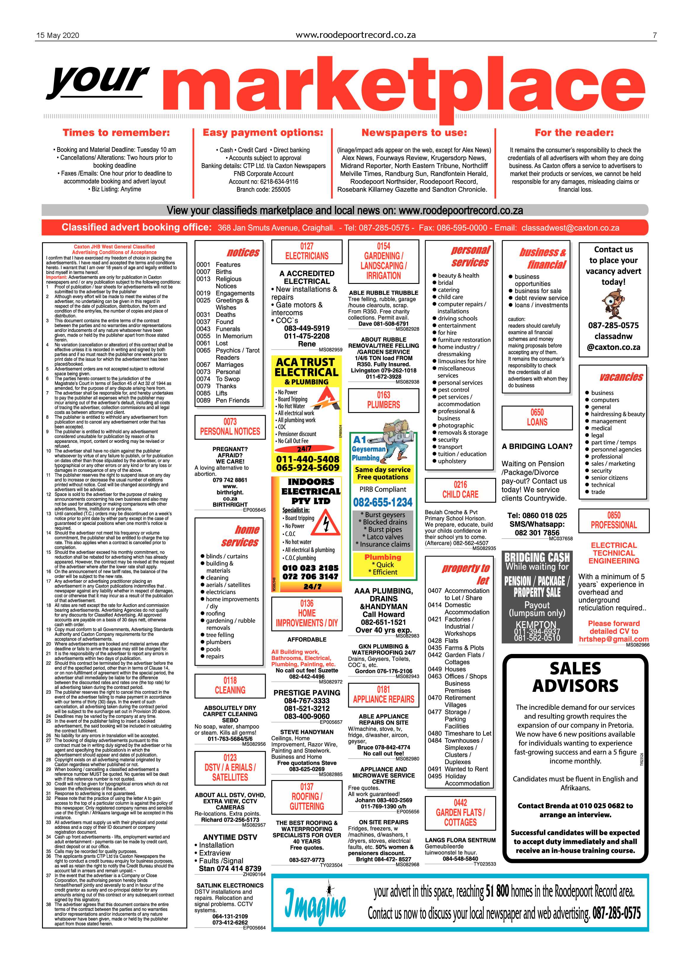 Roodepoort Record 15 May 2020 page 7