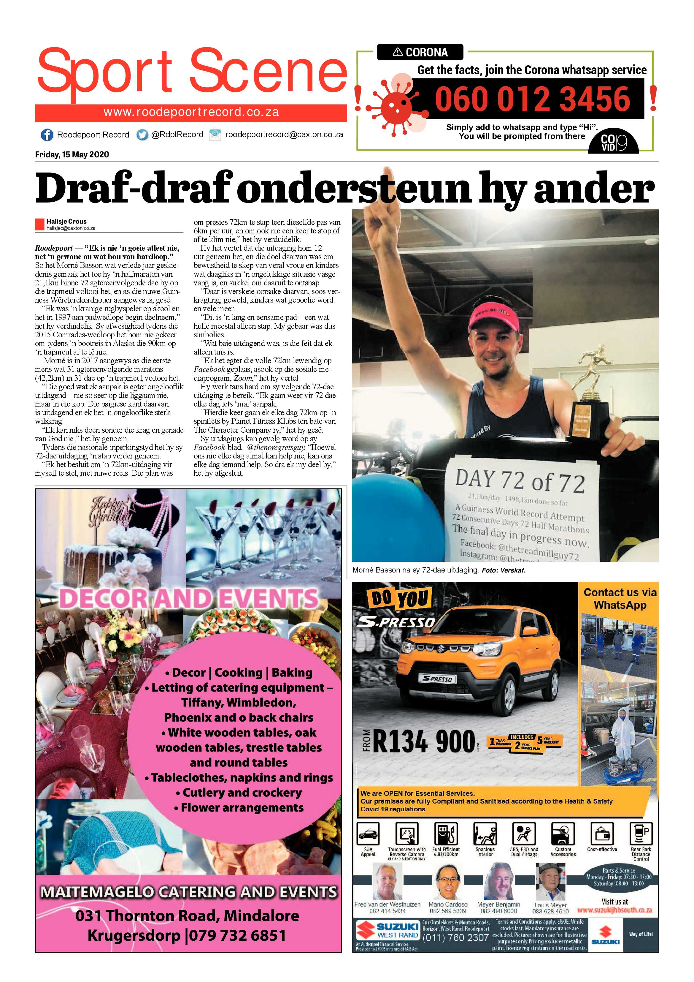 Roodepoort Record 15 May 2020 page 8