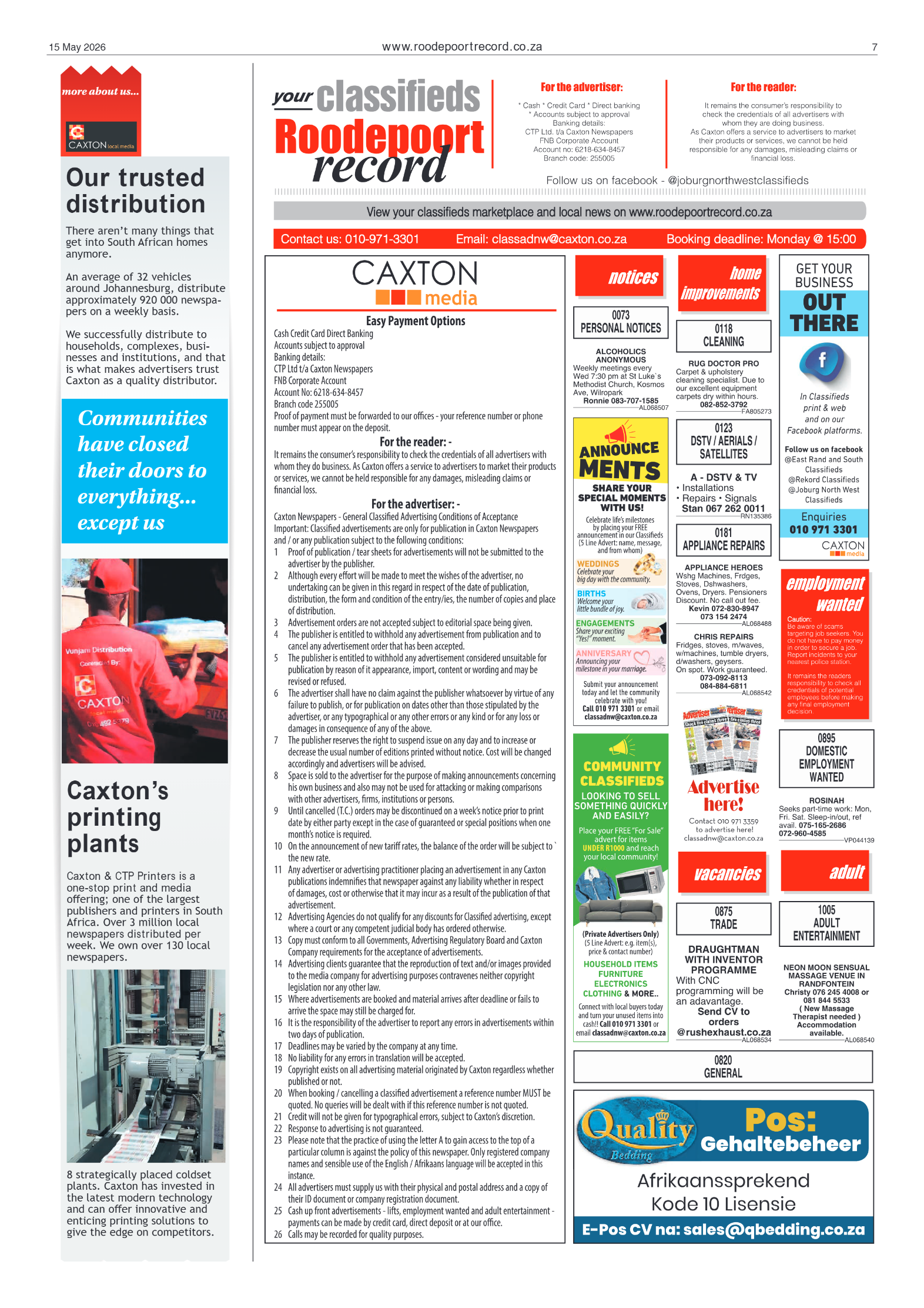 Roodepoort Record 15 May 2026 page 7