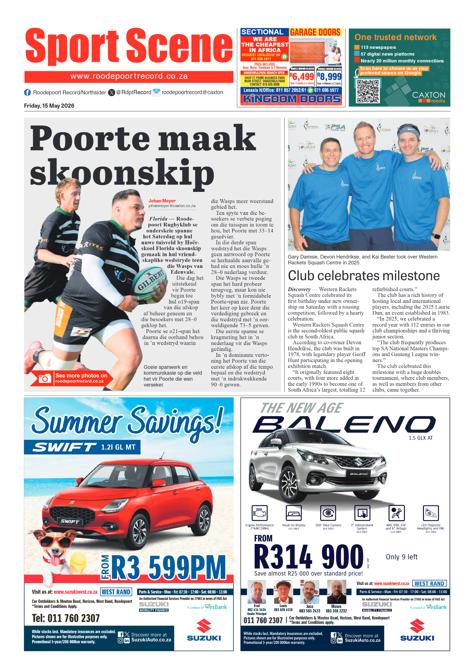 Roodepoort Record 15 May 2026 page 8