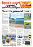 Roodepoort Record 15 May 2026