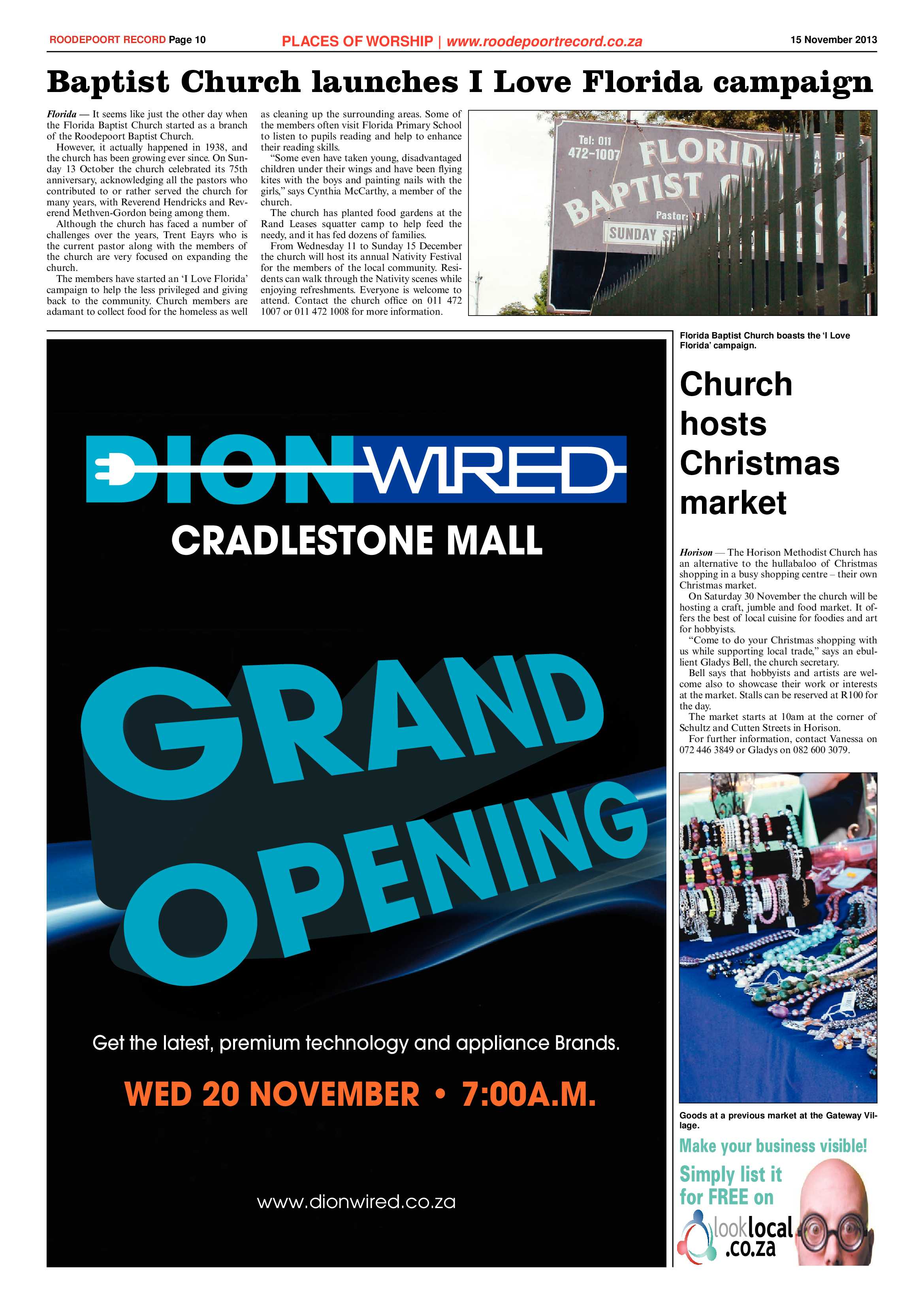 Roodepoort Record 15 November 2013 page 10