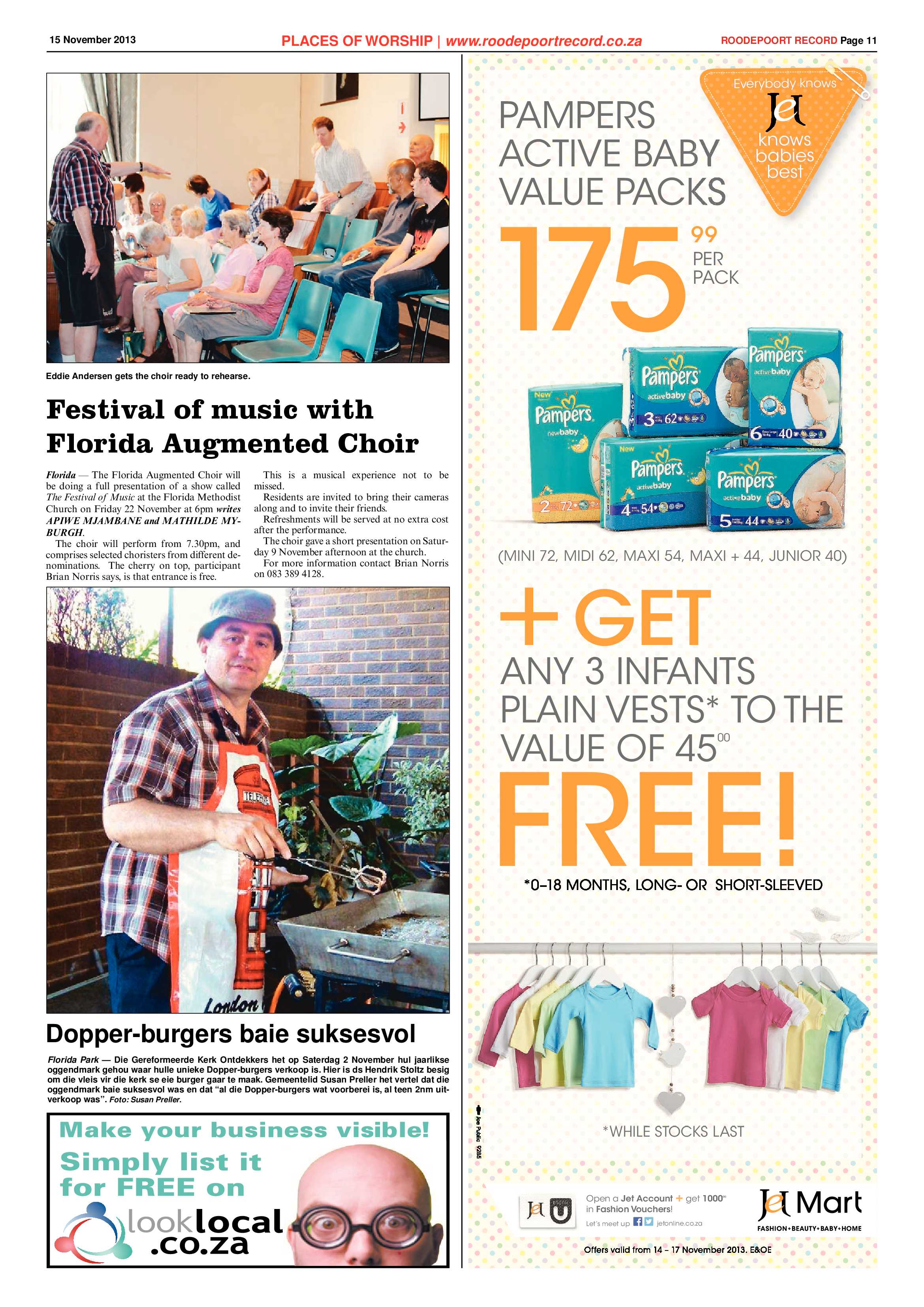 Roodepoort Record 15 November 2013 page 11