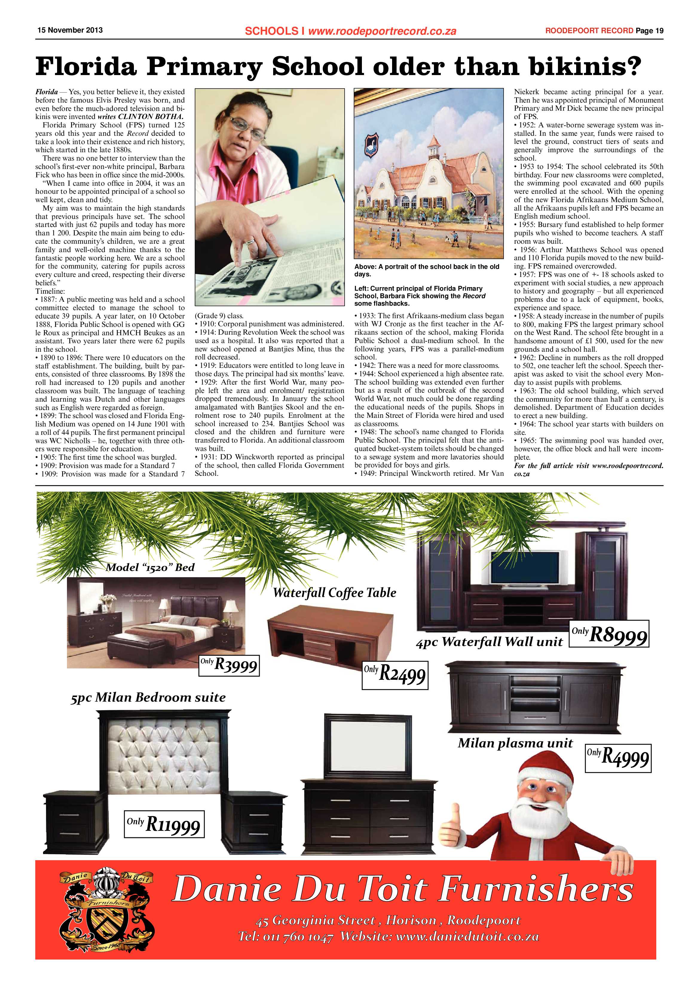 Roodepoort Record 15 November 2013 page 19