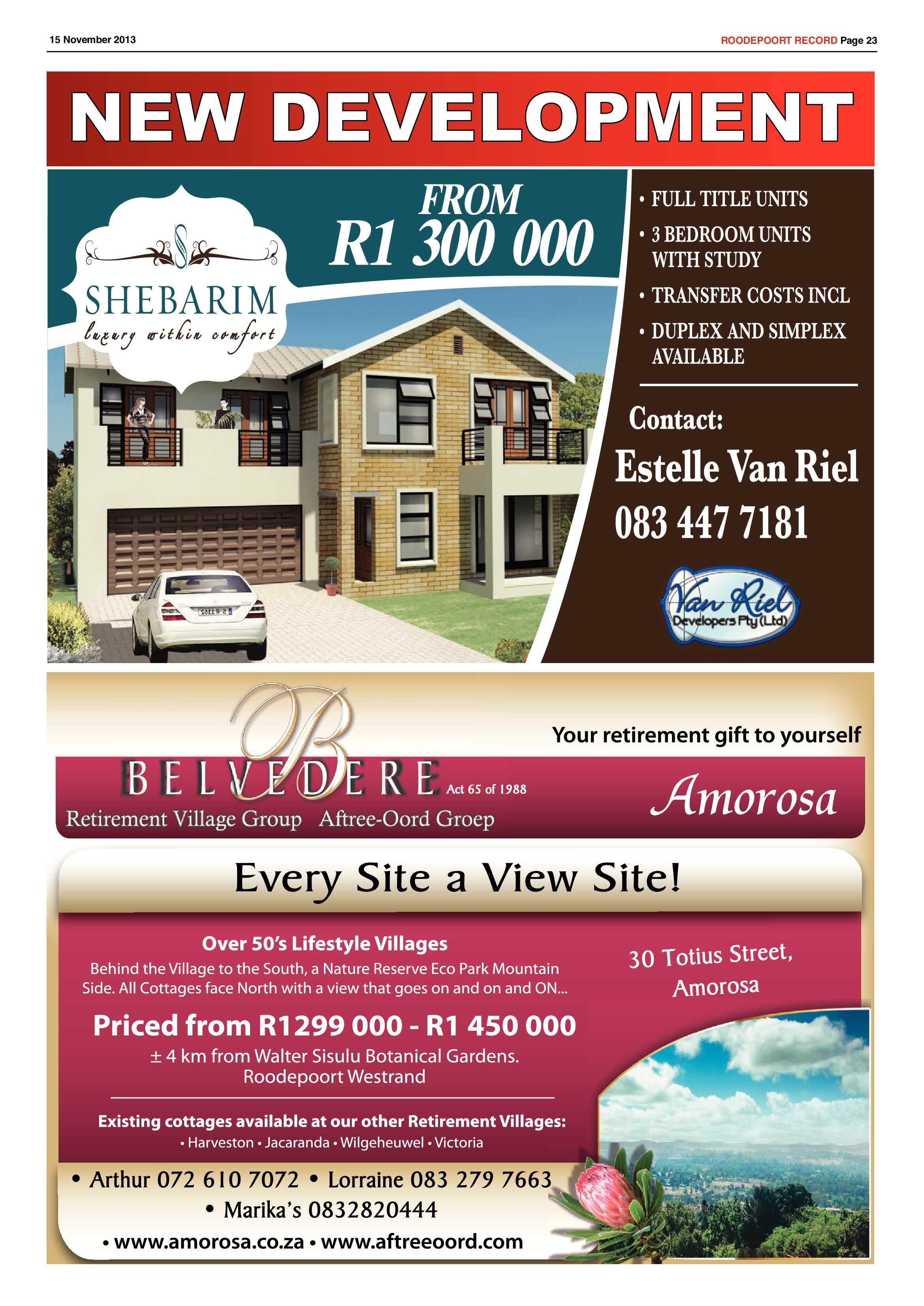 Roodepoort Record 15 November 2013 page 23