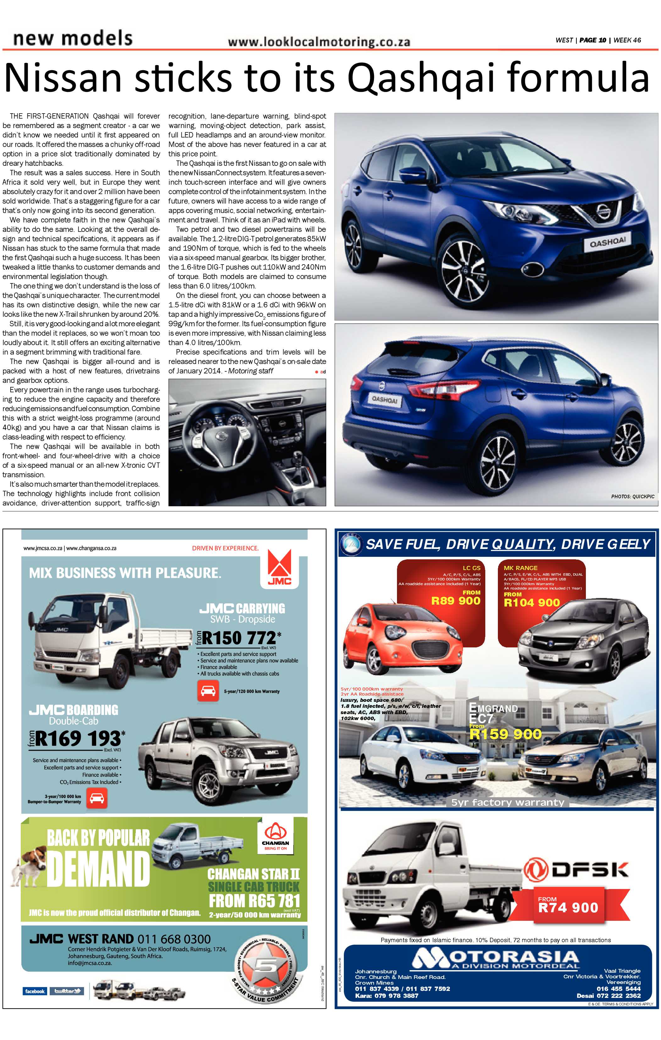 Roodepoort Record 15 November 2013 page 42