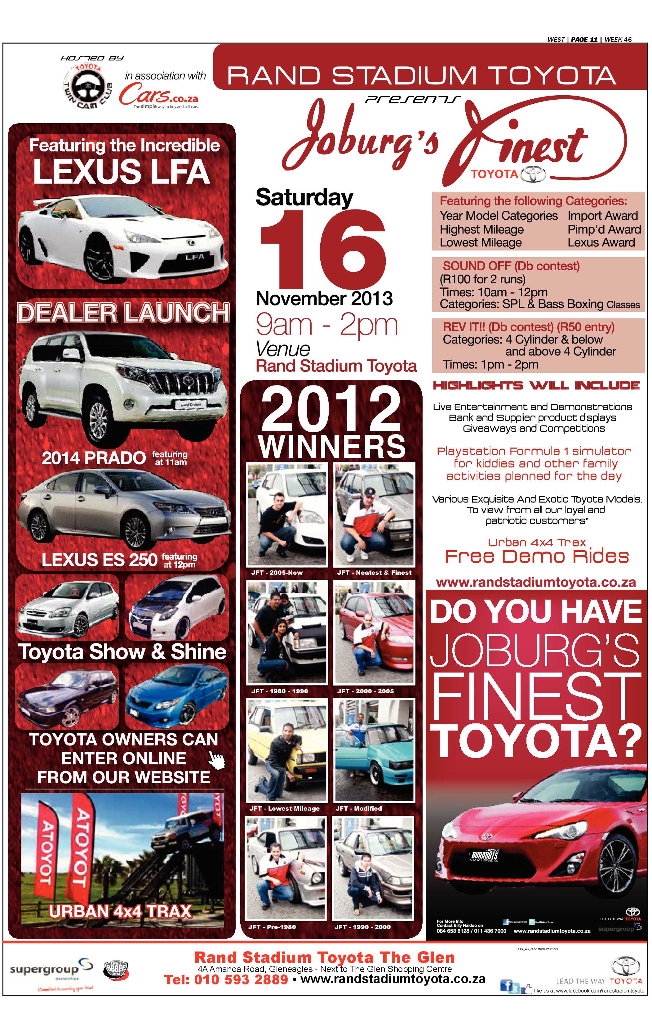 Roodepoort Record 15 November 2013 page 43