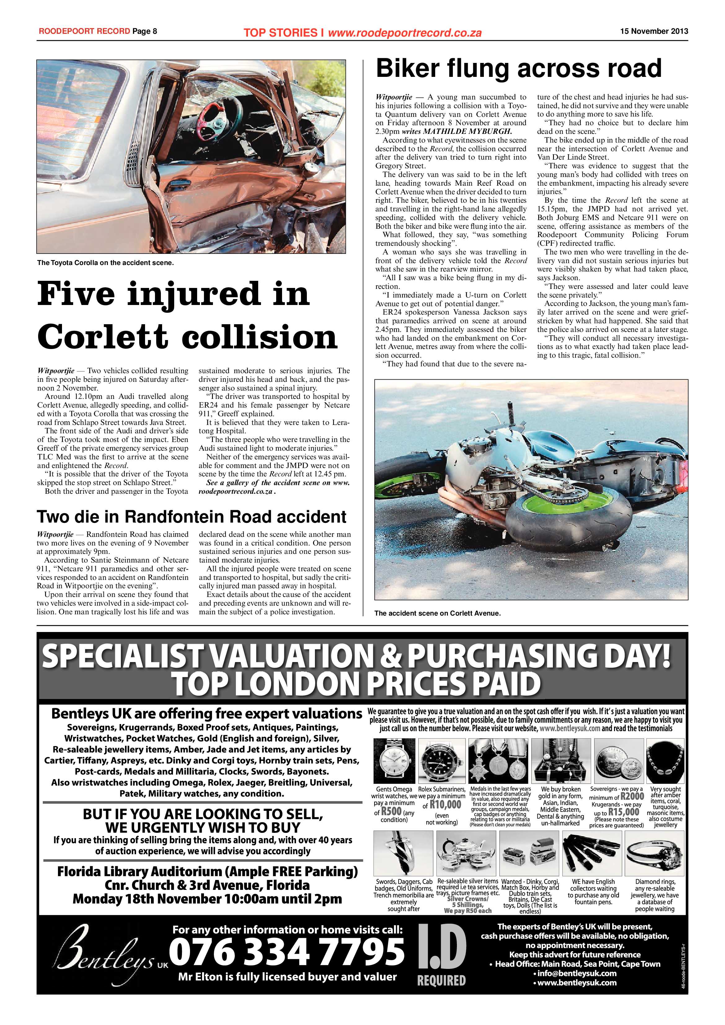 Roodepoort Record 15 November 2013 page 8