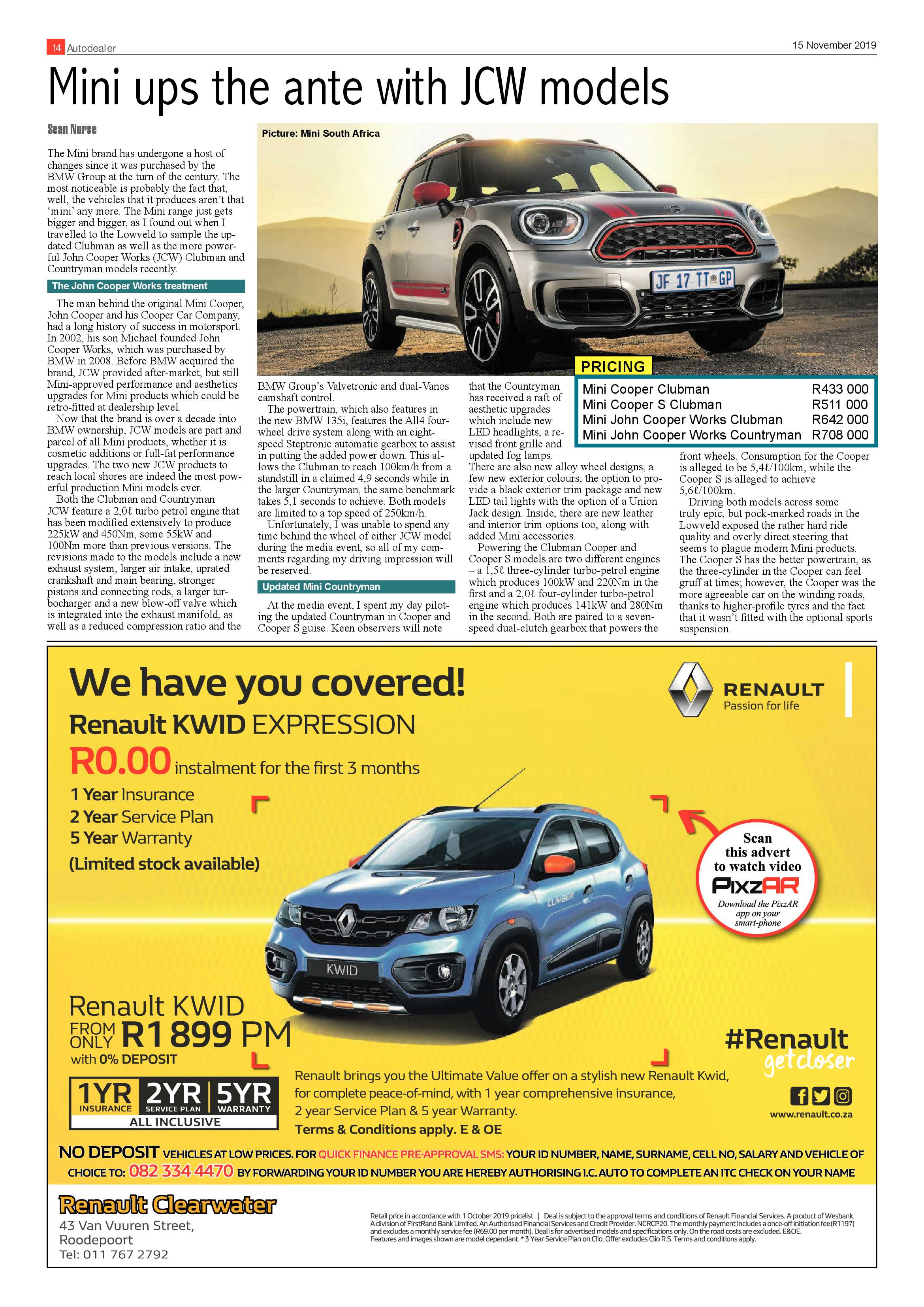 Roodepoort Record 15 November 2019 page 14