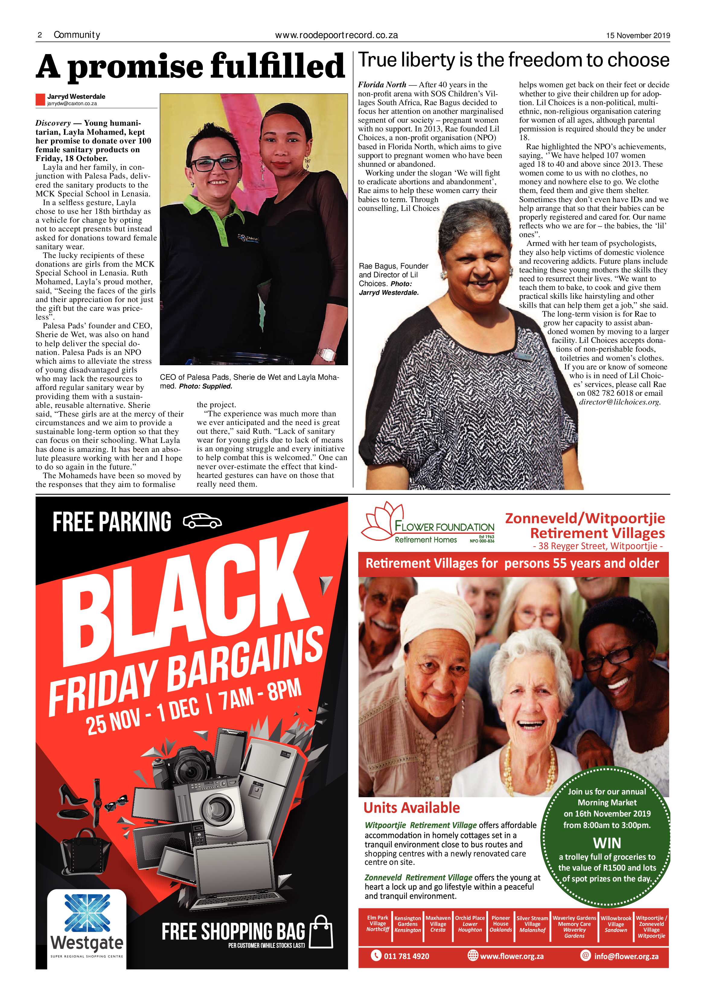 Roodepoort Record 15 November 2019 page 2
