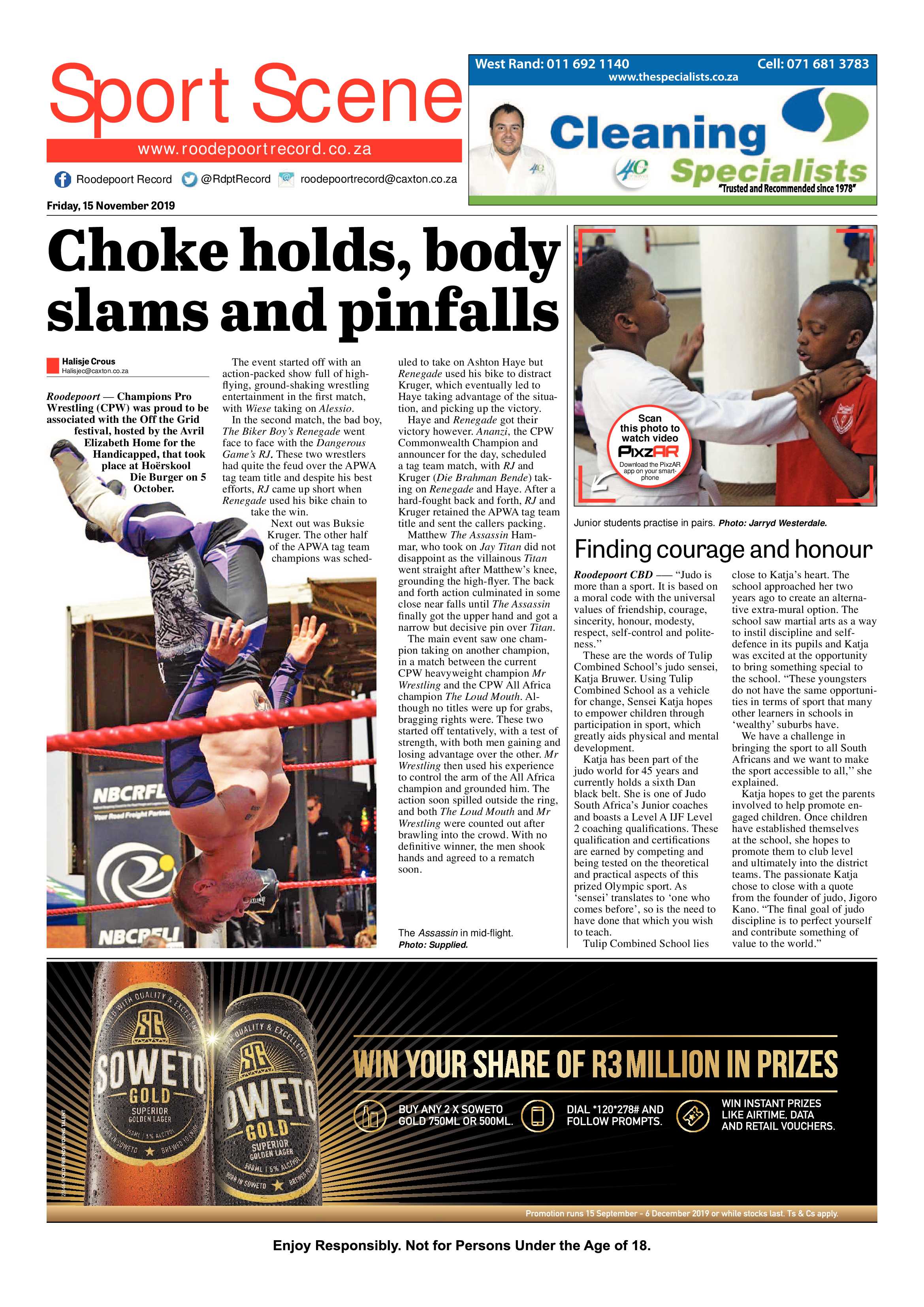 Roodepoort Record 15 November 2019 page 20