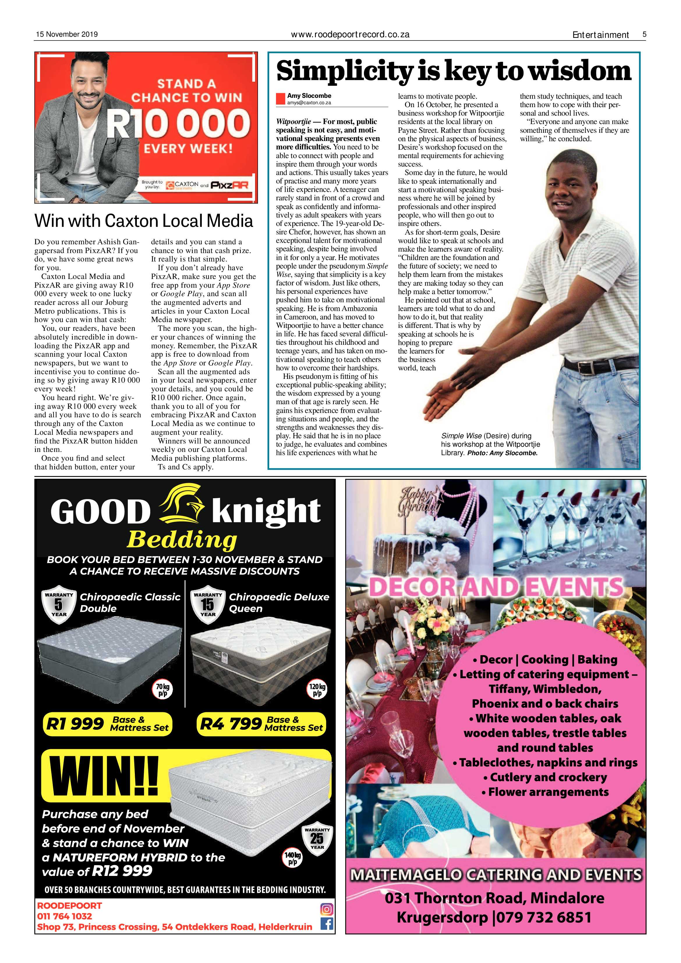 Roodepoort Record 15 November 2019 page 5