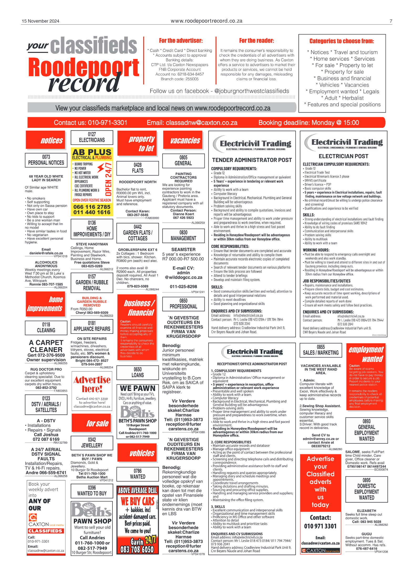 Roodepoort Record 15 November 2024 page 7