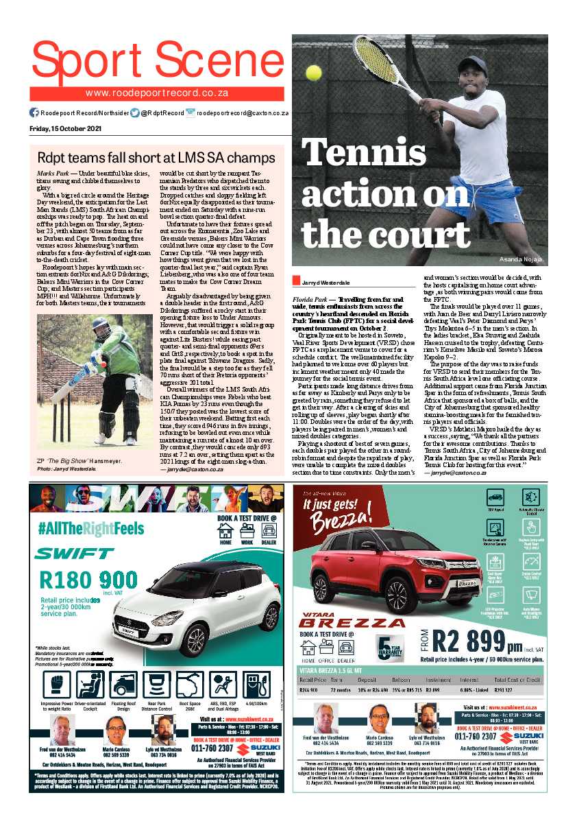 Roodepoort Record 15 October 2021 page 12