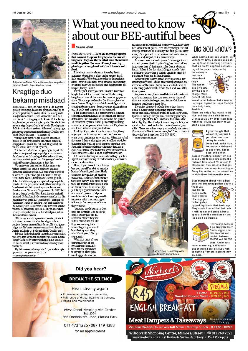 Roodepoort Record 15 October 2021 page 3