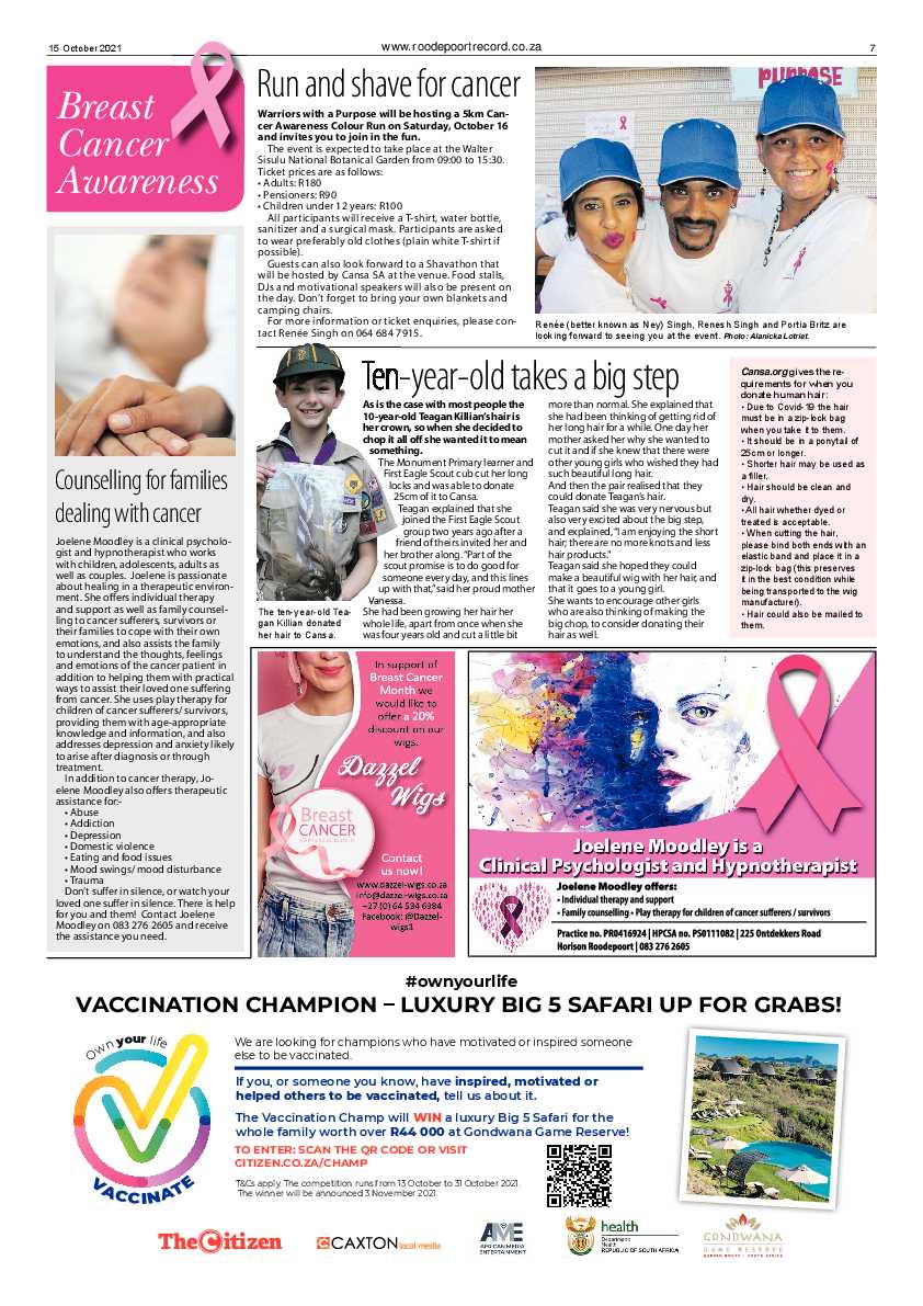 Roodepoort Record 15 October 2021 page 7