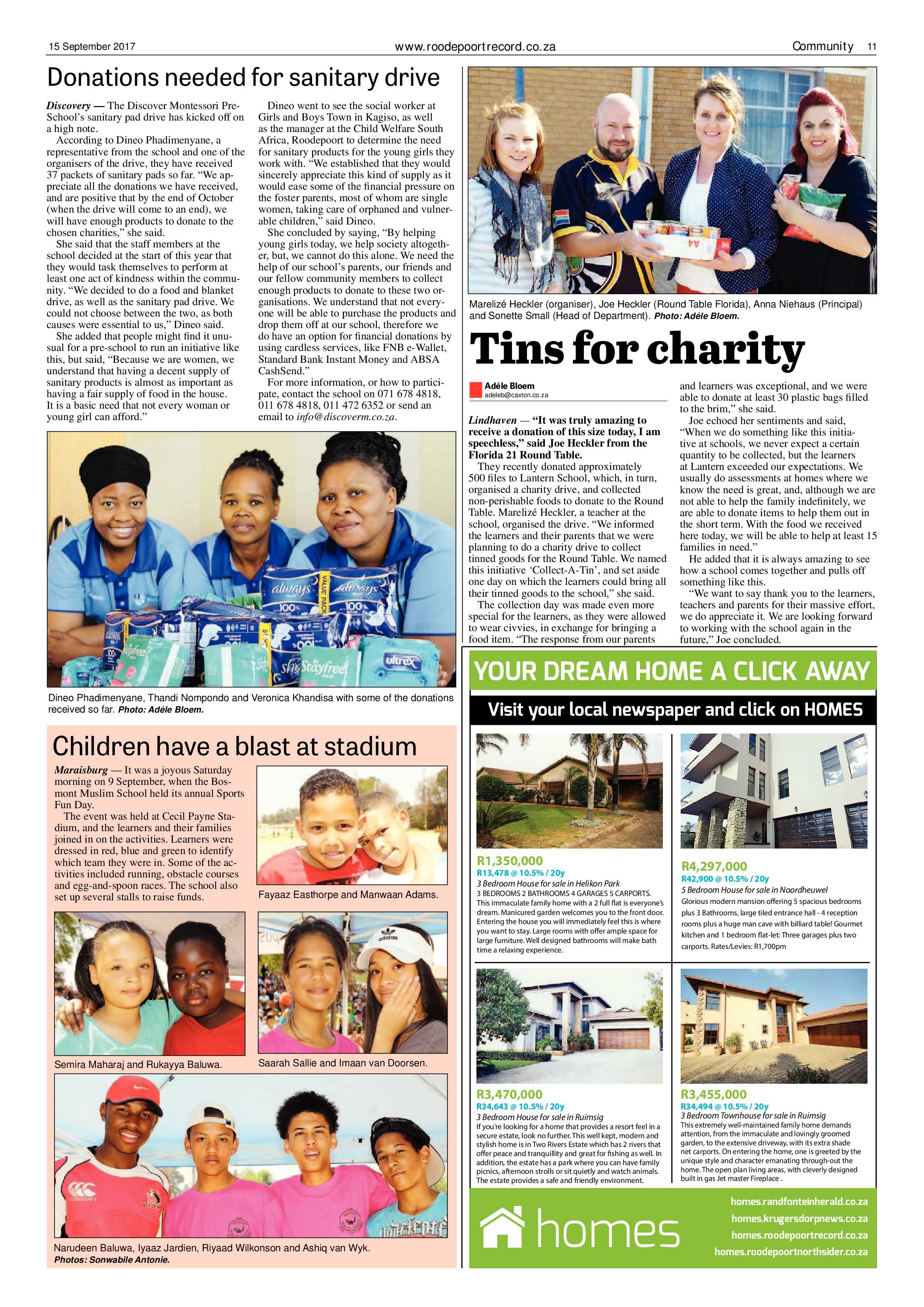 Roodepoort Record 15 September 2017 page 11