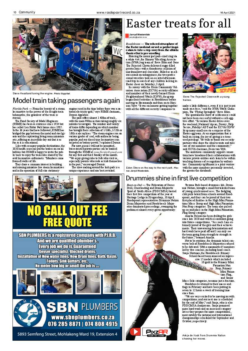Roodepoort Record 16 April 2021 page 10