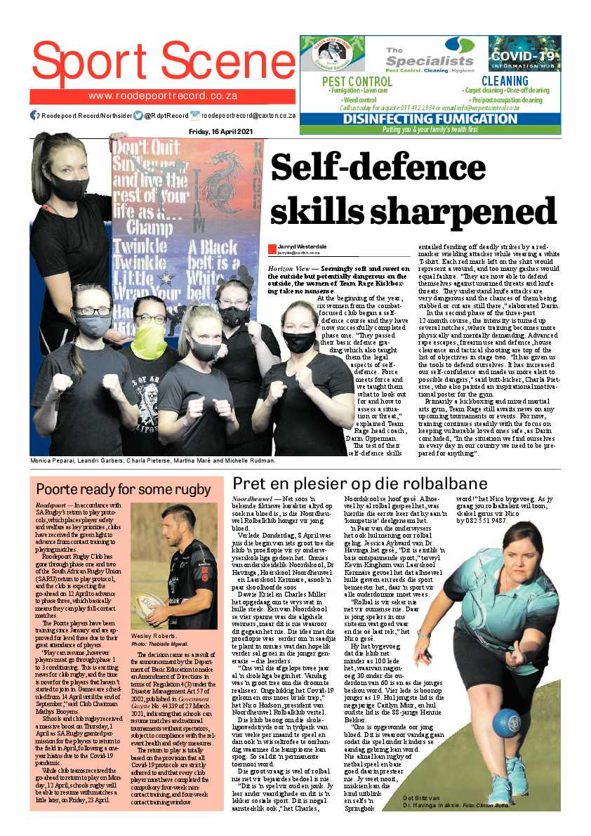 Roodepoort Record 16 April 2021 page 16