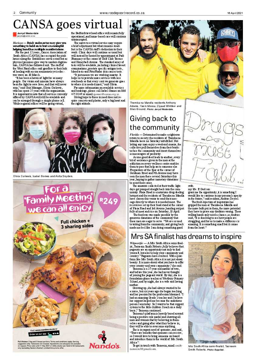 Roodepoort Record 16 April 2021 page 2