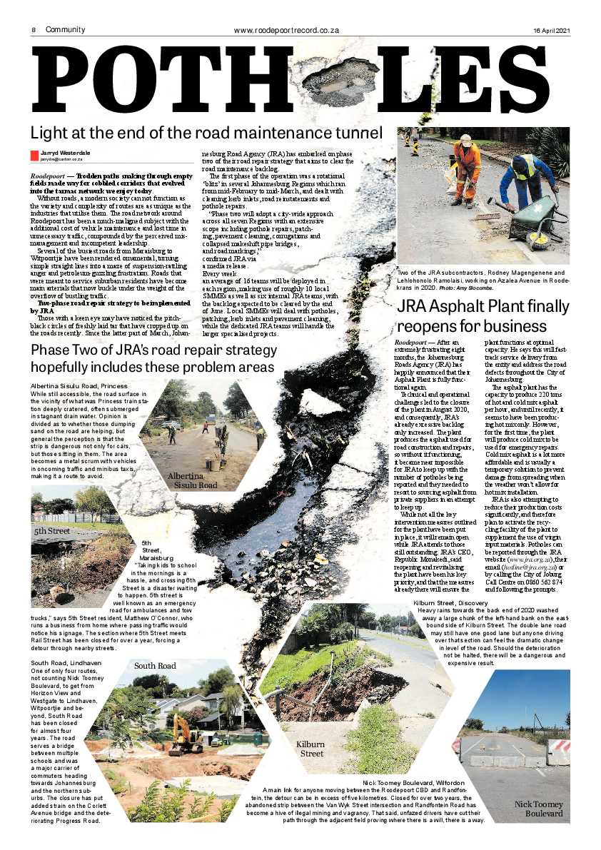 Roodepoort Record 16 April 2021 page 8