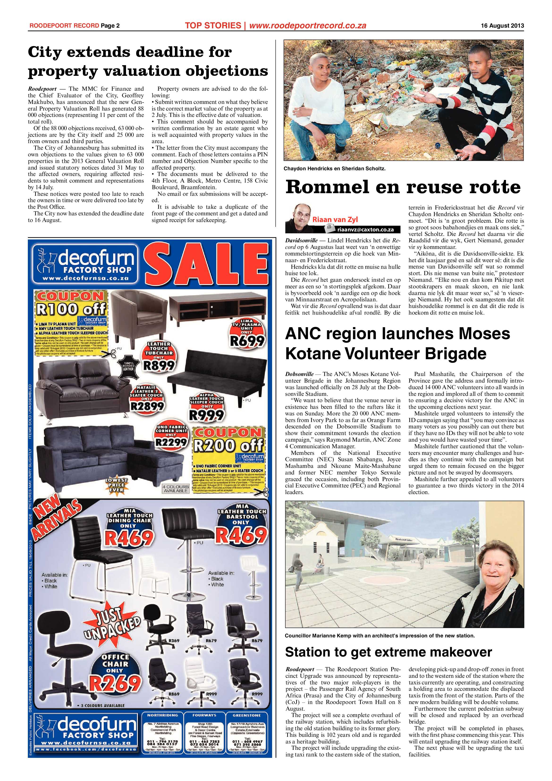 Roodepoort Record 16 August 2013 page 2