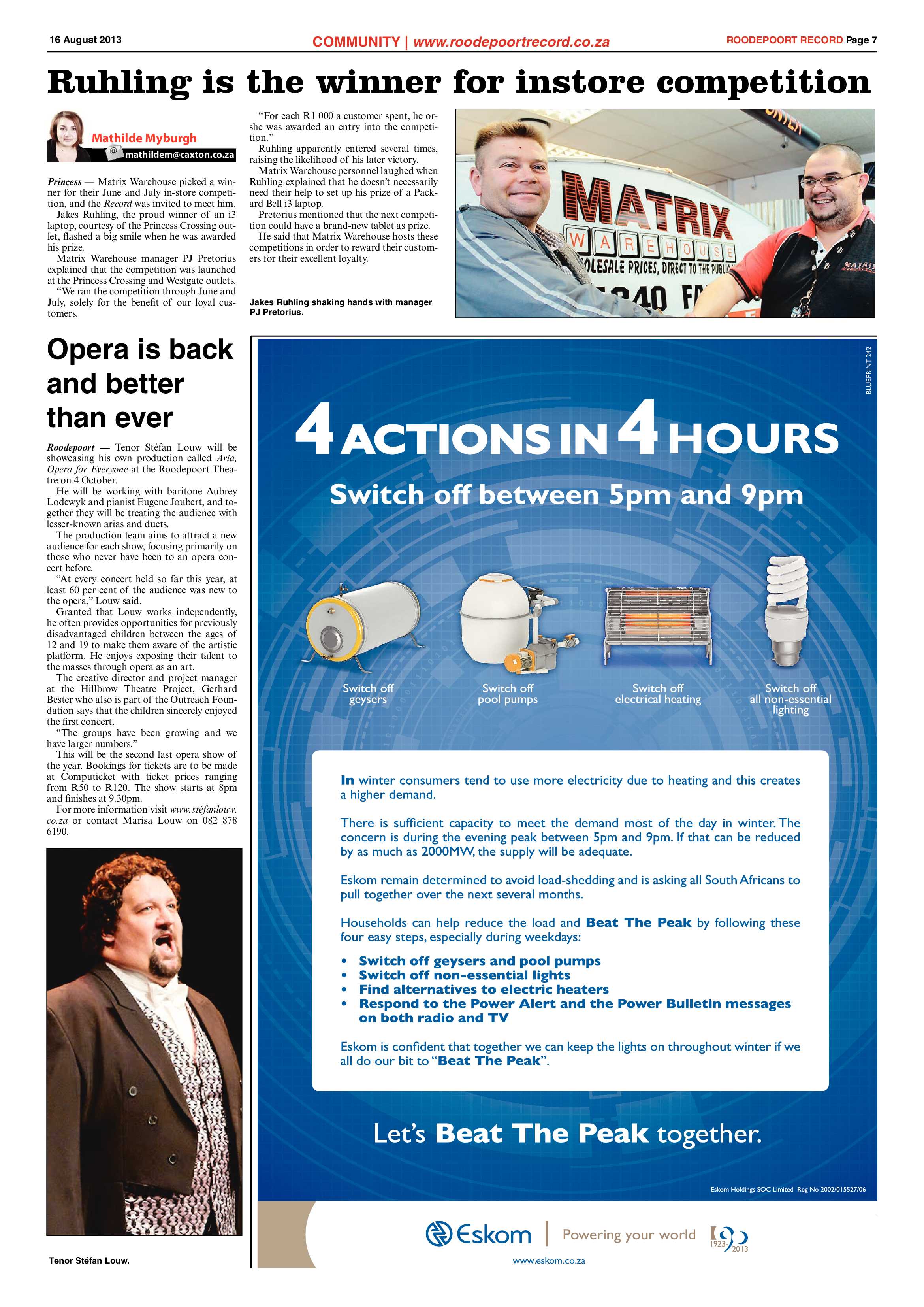 Roodepoort Record 16 August 2013 page 7