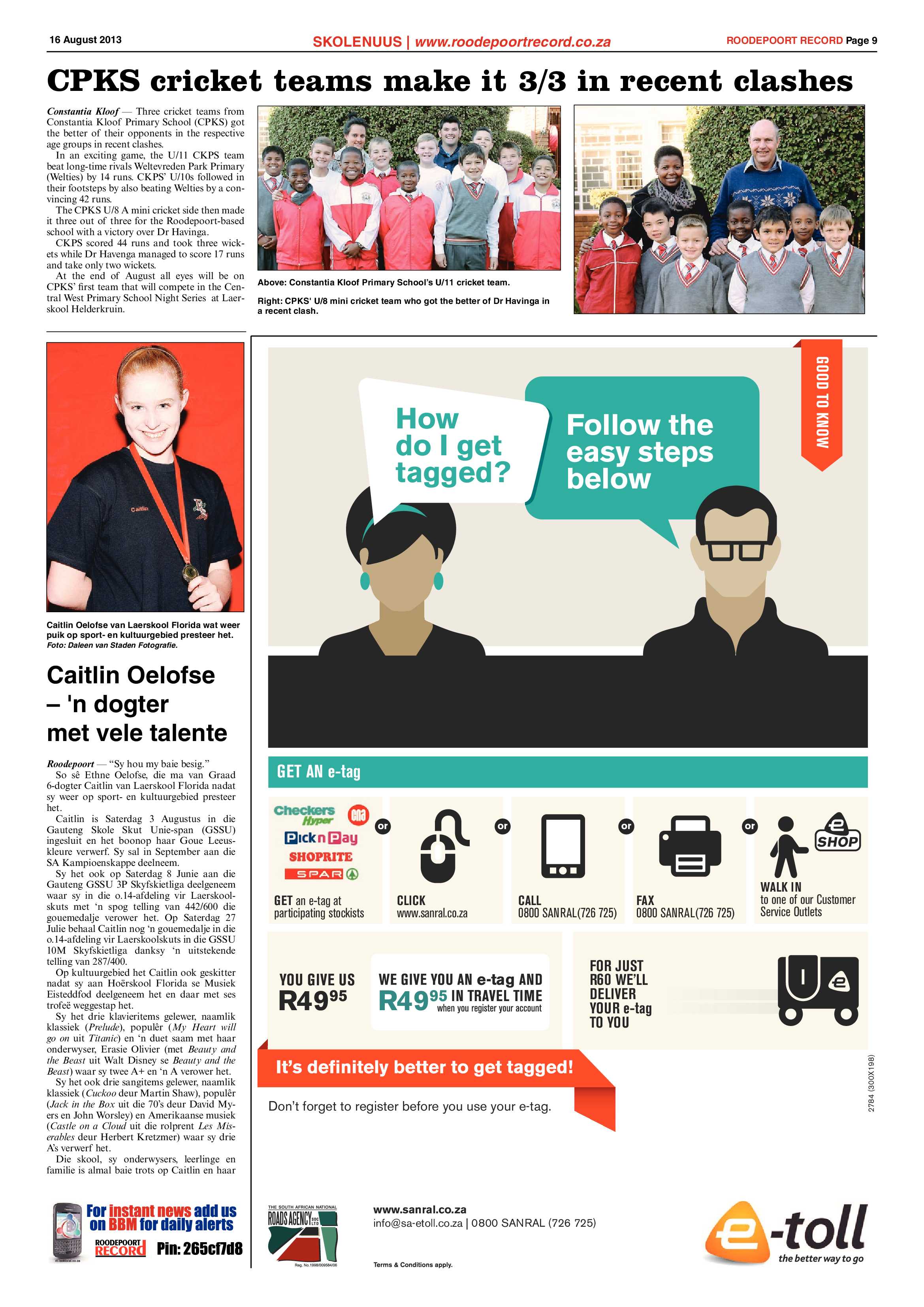 Roodepoort Record 16 August 2013 page 9