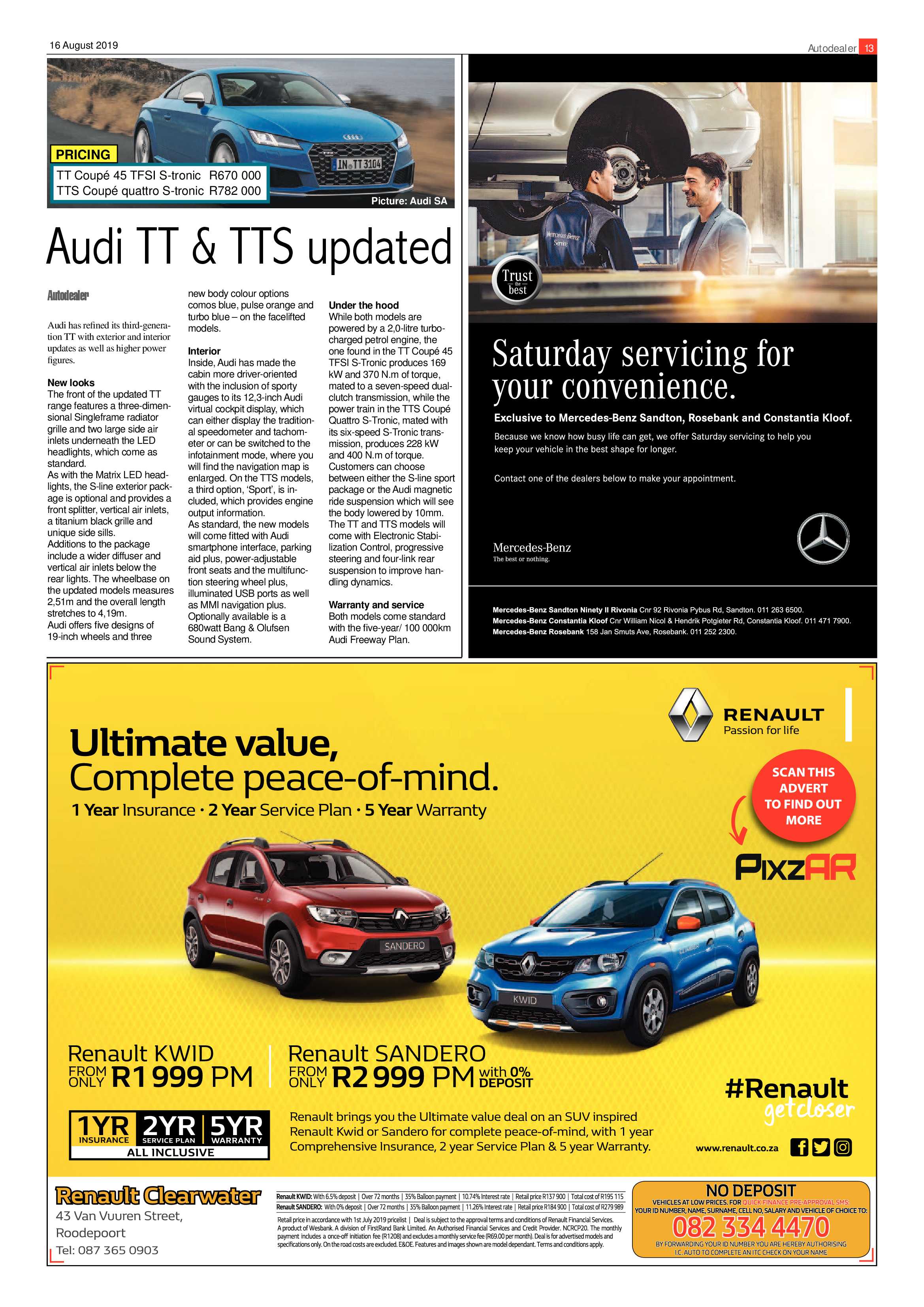 Roodepoort Record 16 August 2019 page 13