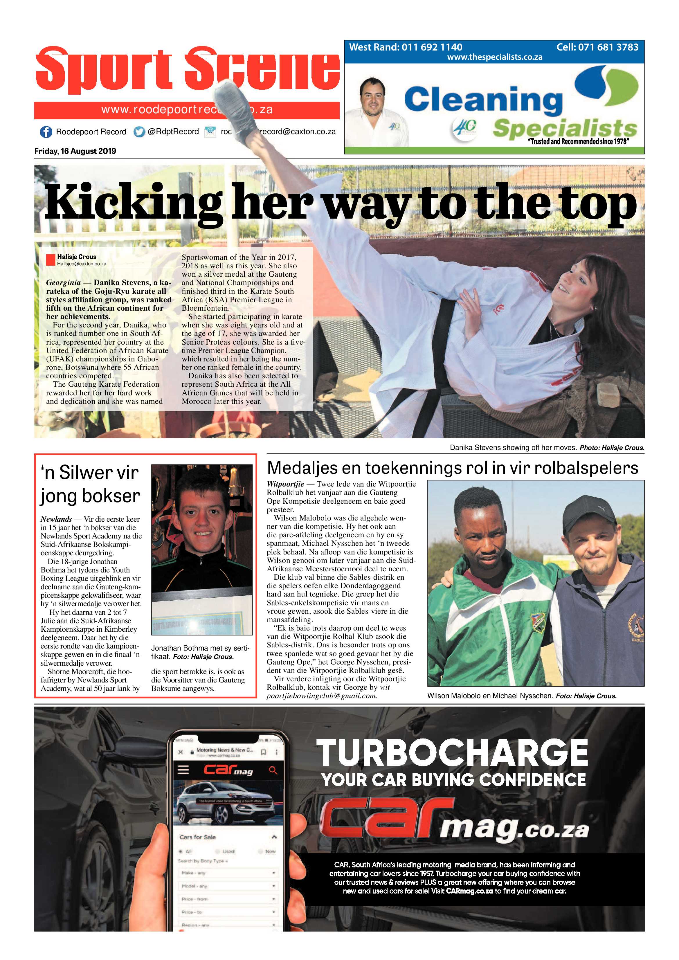 Roodepoort Record 16 August 2019 page 20