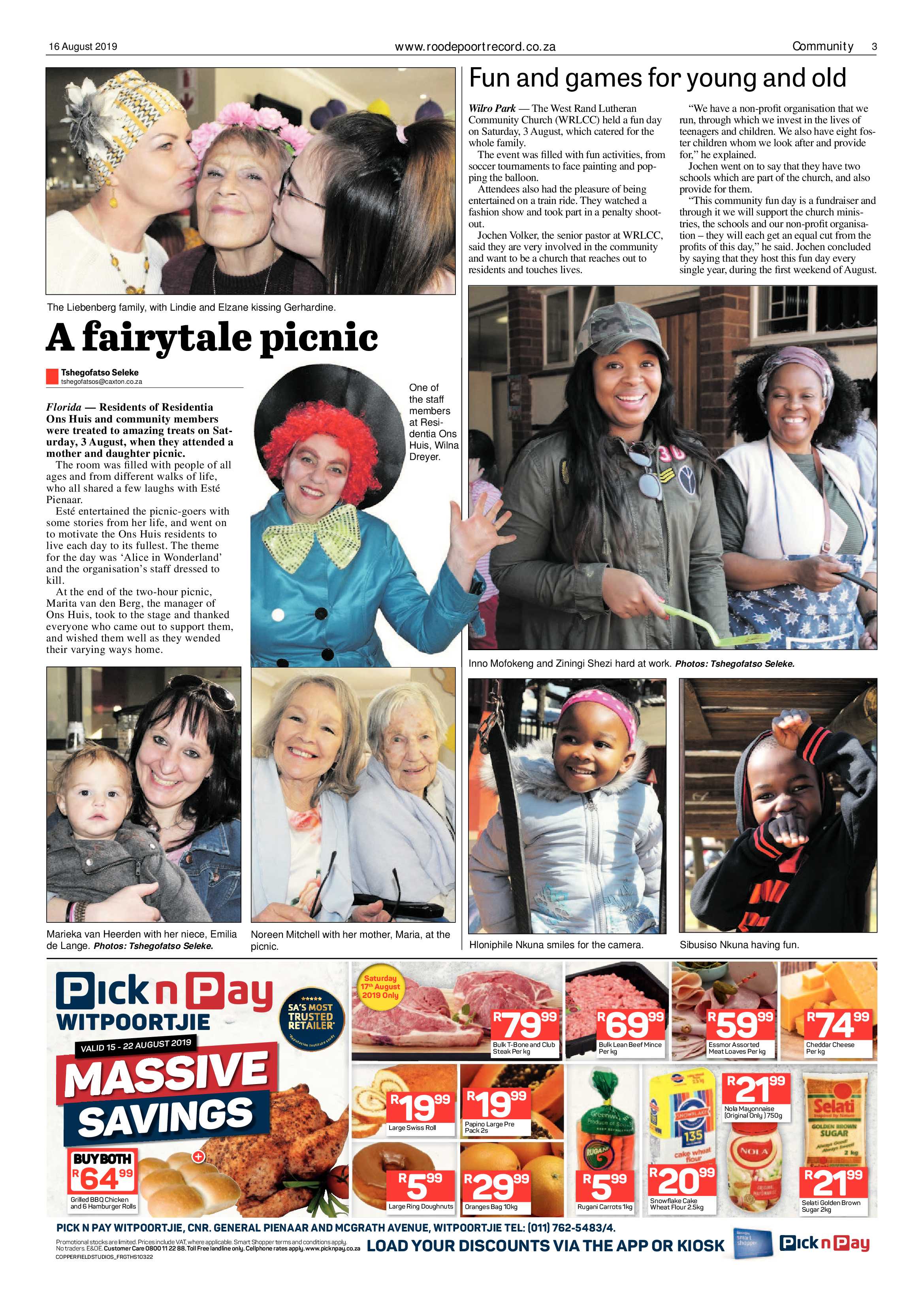 Roodepoort Record 16 August 2019 page 3