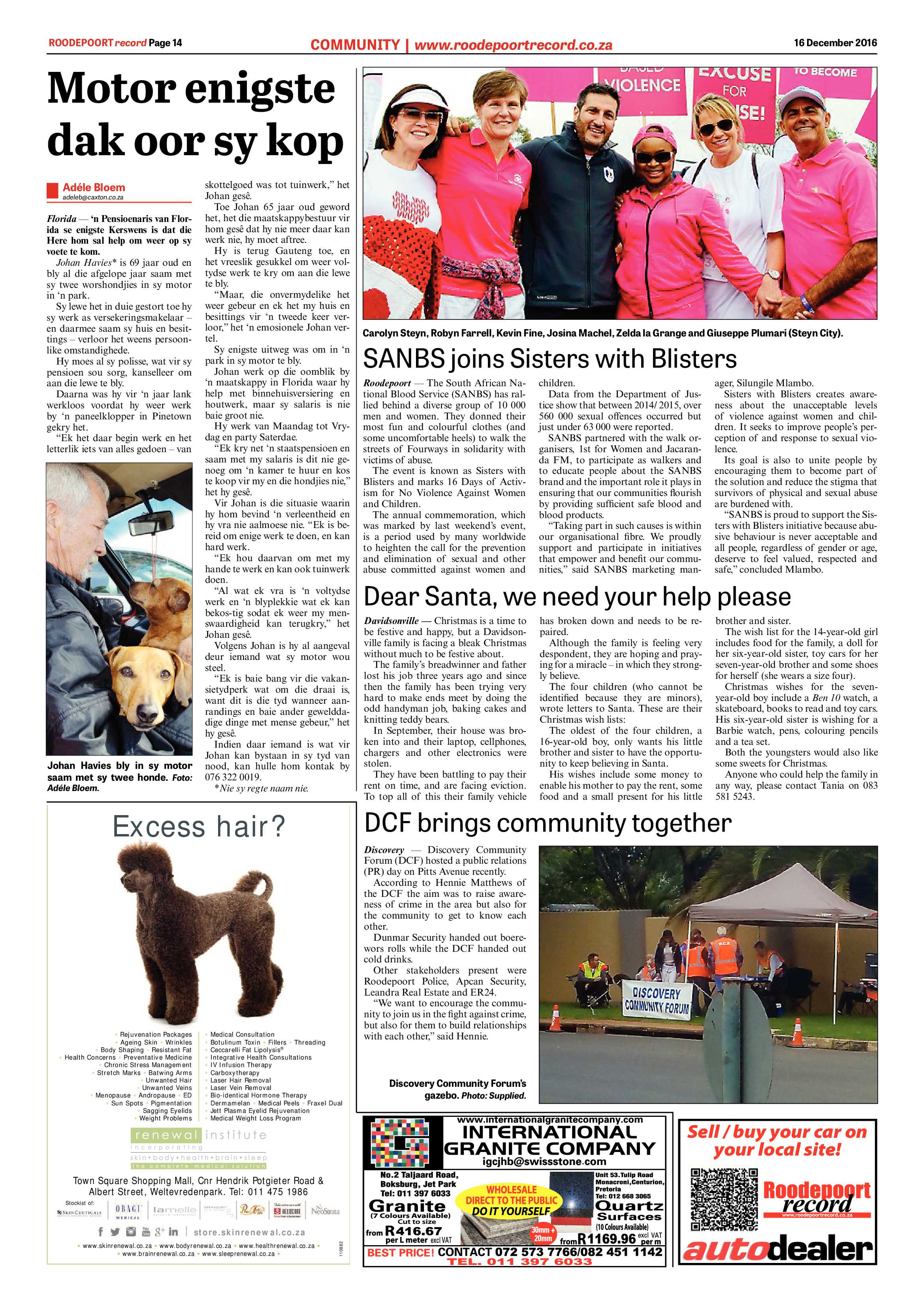 Roodepoort Record 16 December 2016 page 14