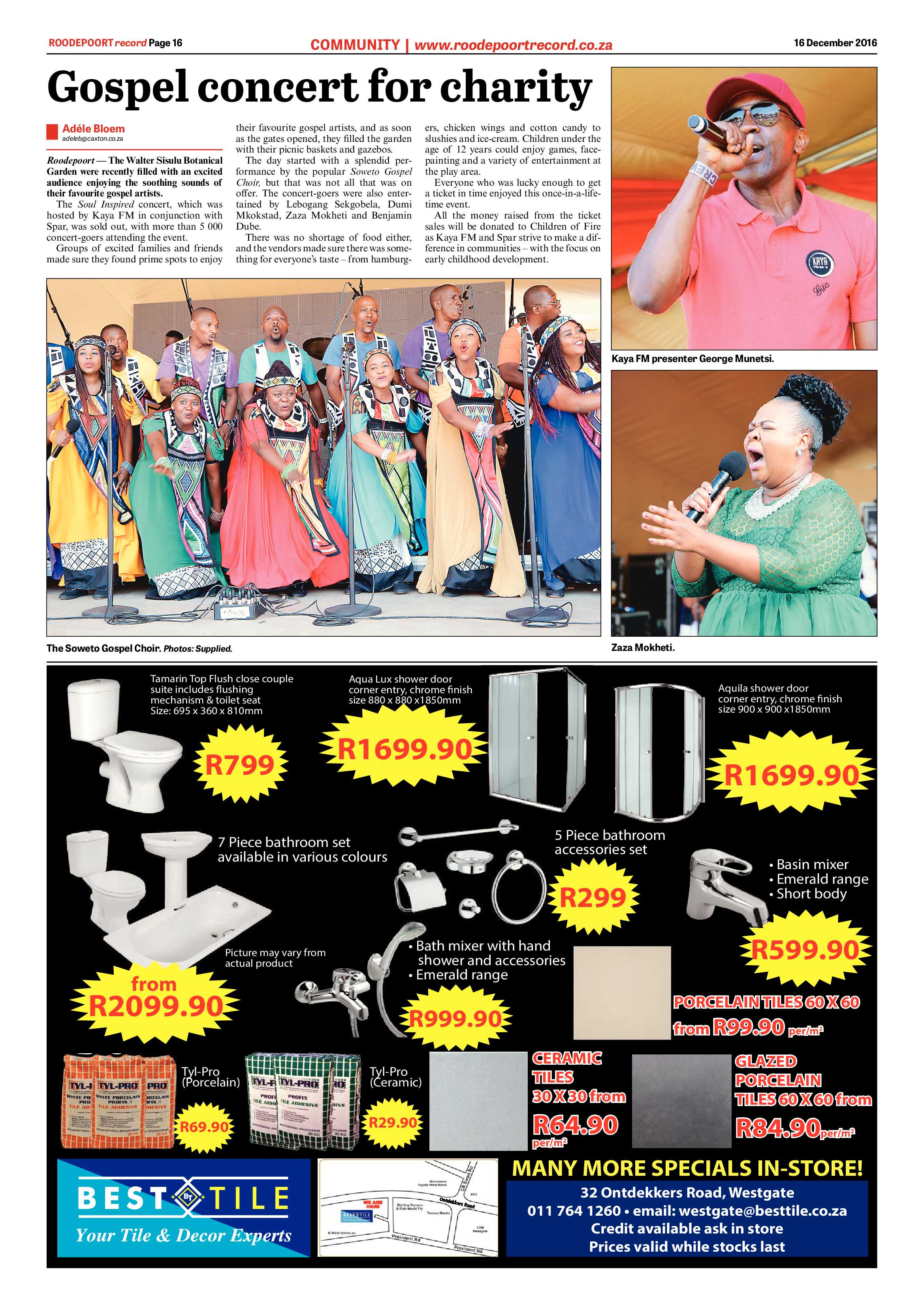 Roodepoort Record 16 December 2016 page 16