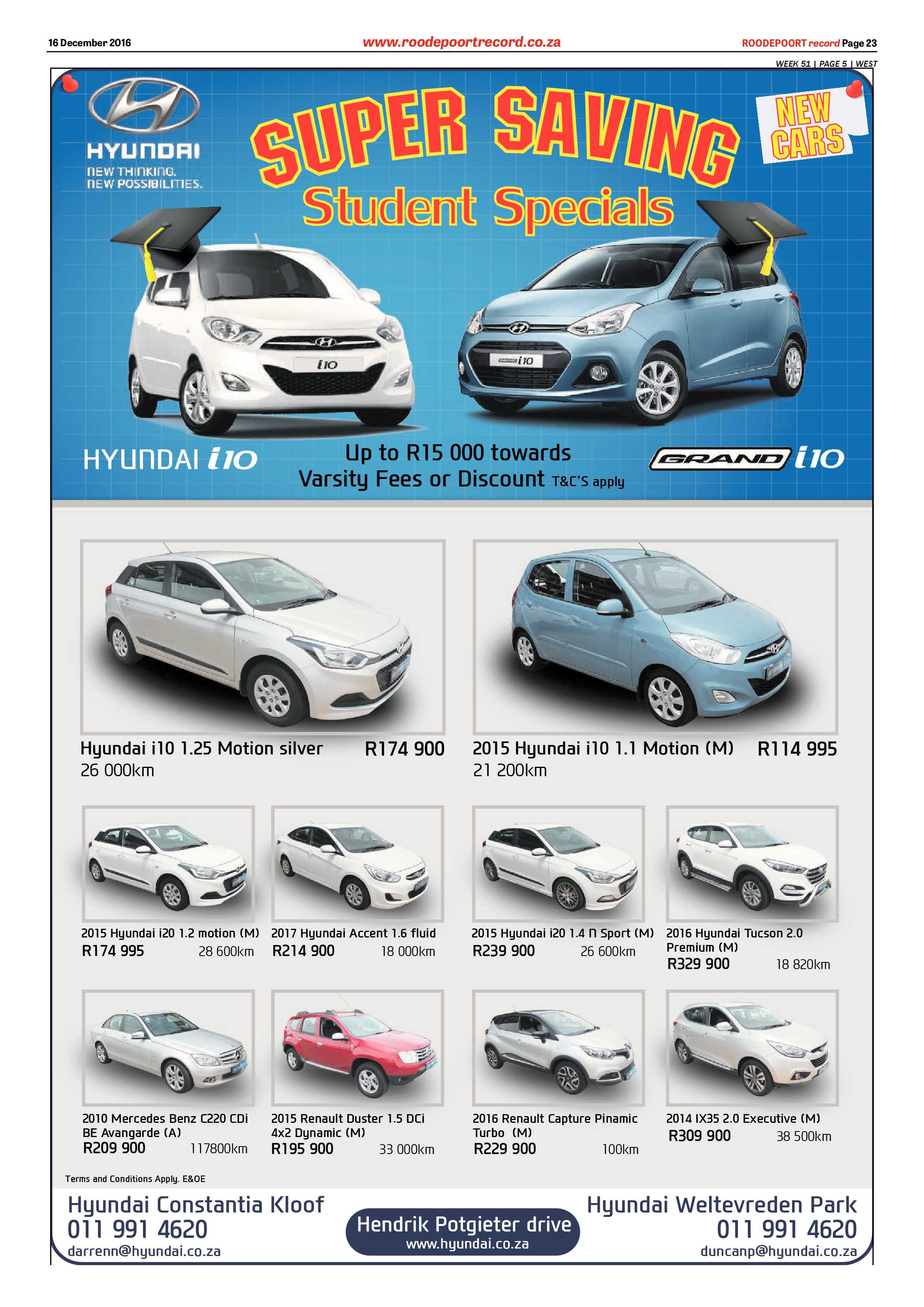 Roodepoort Record 16 December 2016 page 23