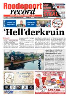 Roodepoort Record 16 December 2016