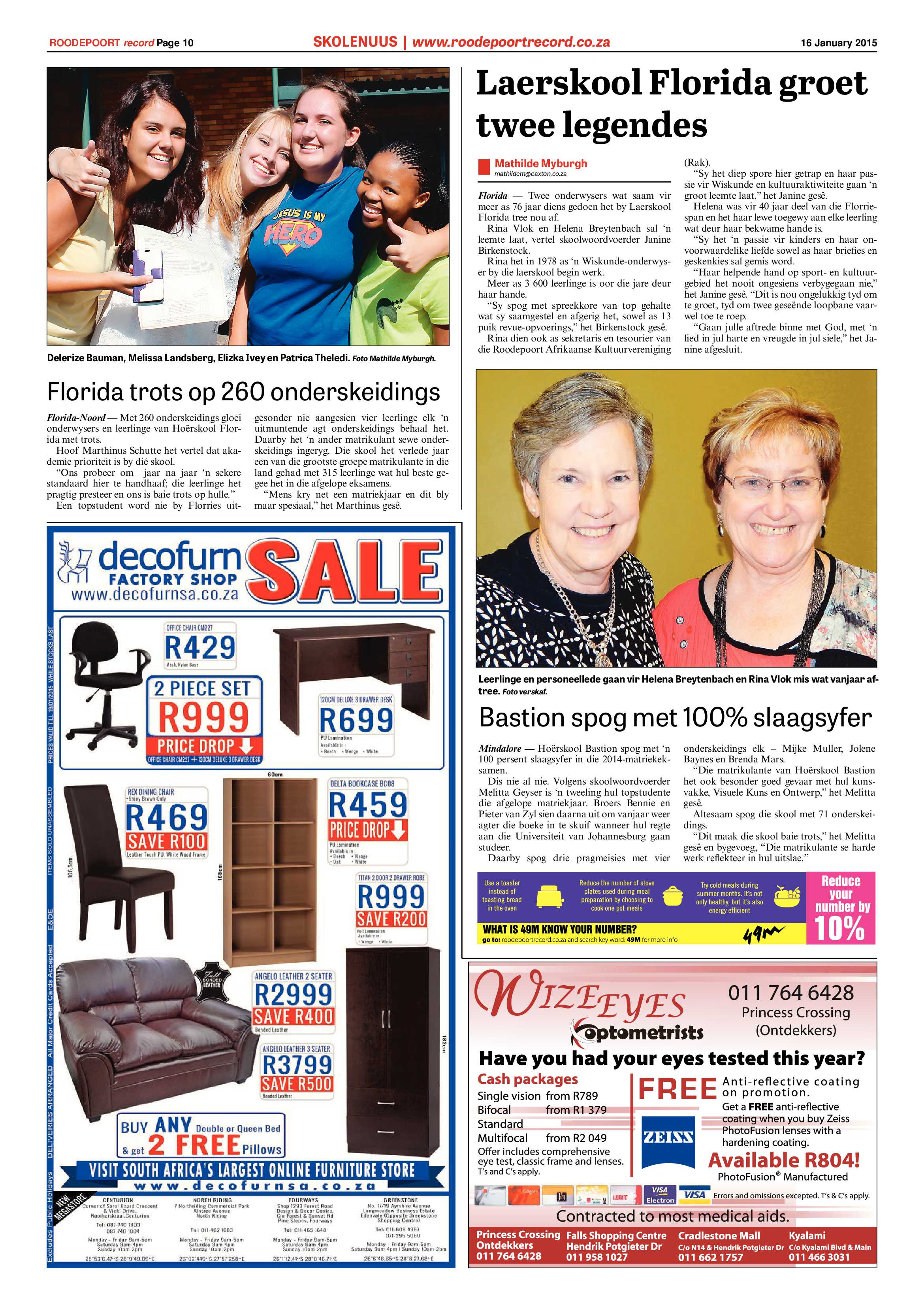 Roodepoort Record 16 January 2015 page 10