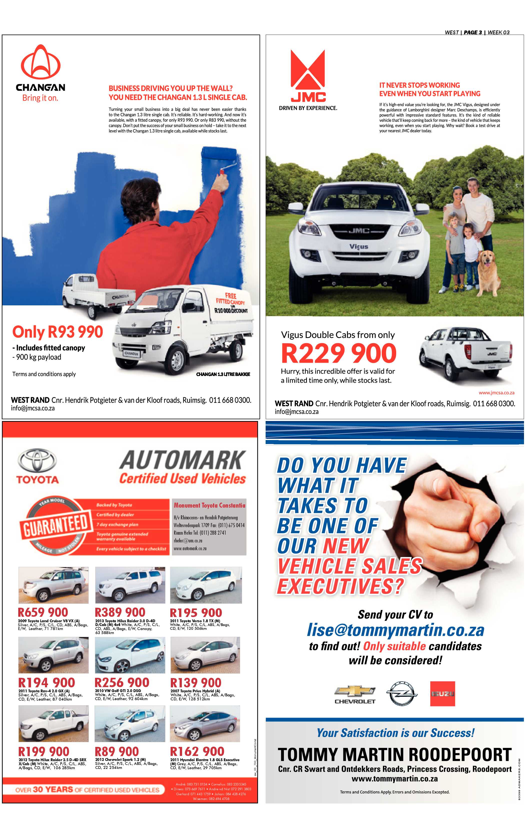 Roodepoort Record 16 January 2015 page 23