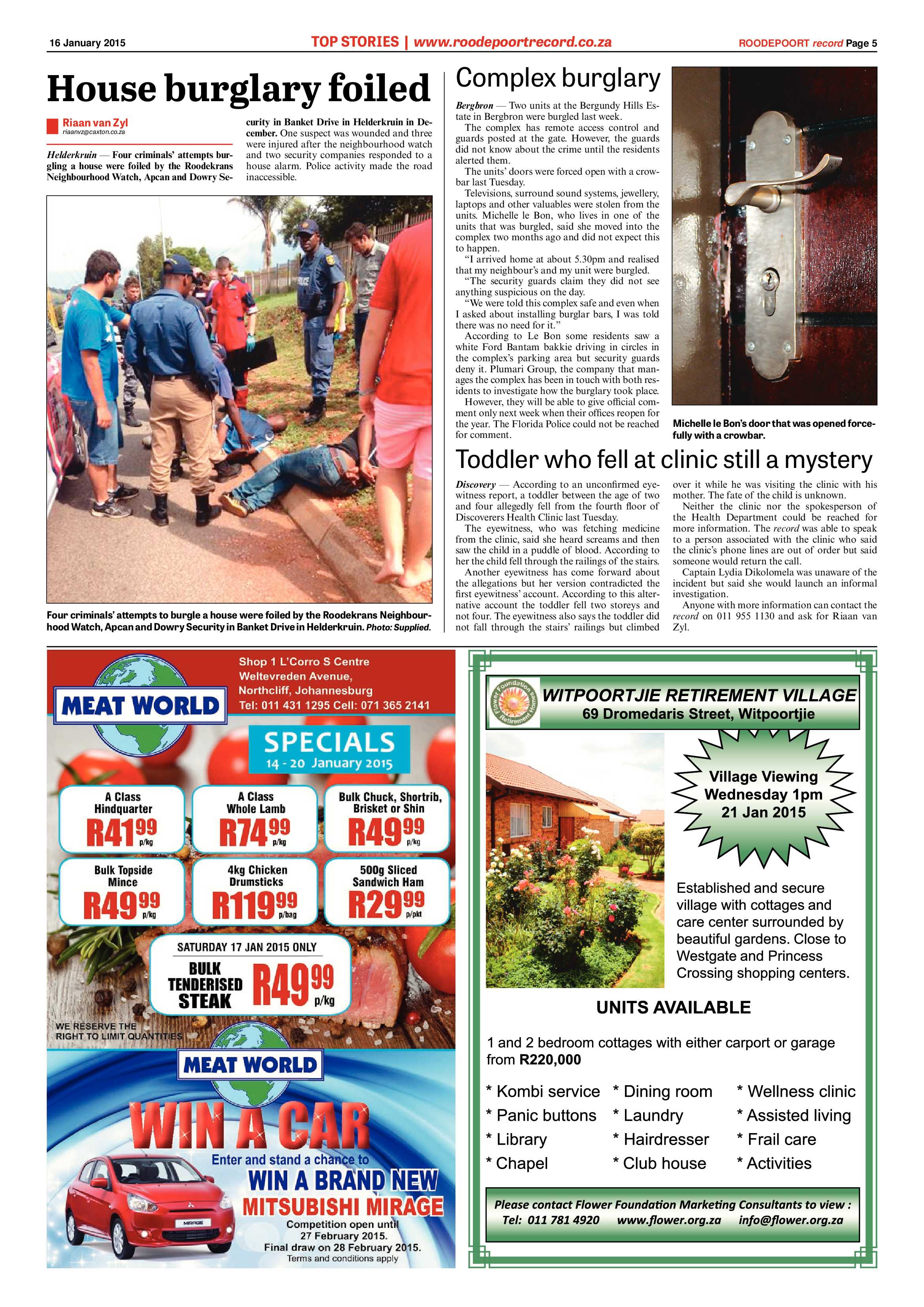 Roodepoort Record 16 January 2015 page 5