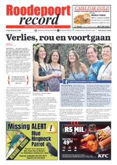 Roodepoort Record 16 January 2026