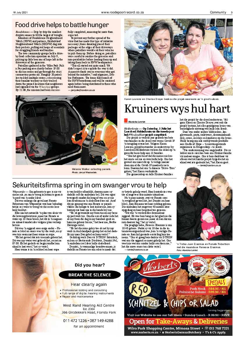 Roodepoort Record 16 July 2021 page 3