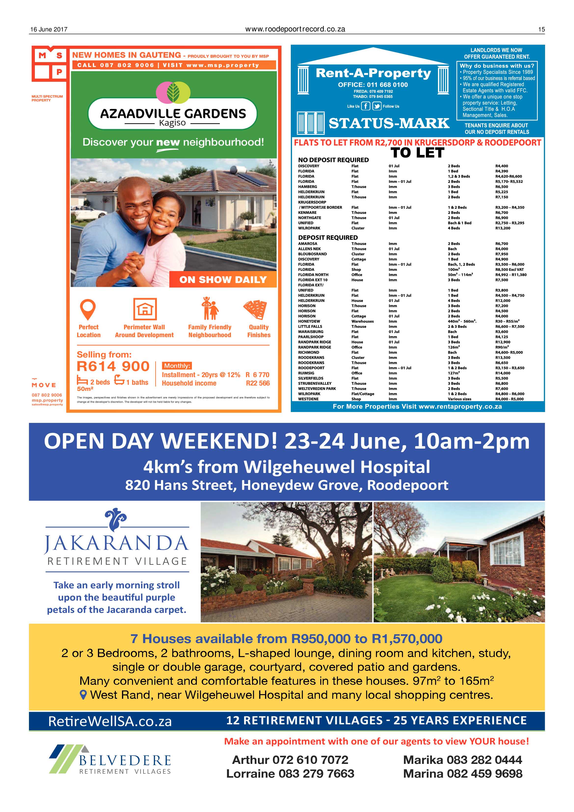 Roodepoort Record 16 June 2017 page 15