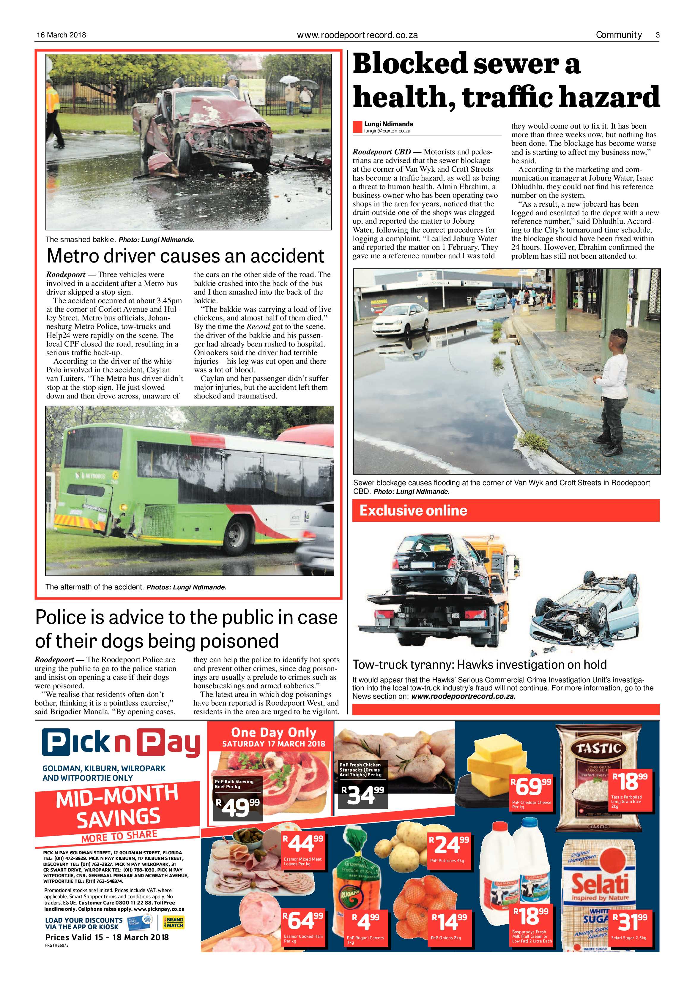 Roodepoort Record 16 March 2018 page 3