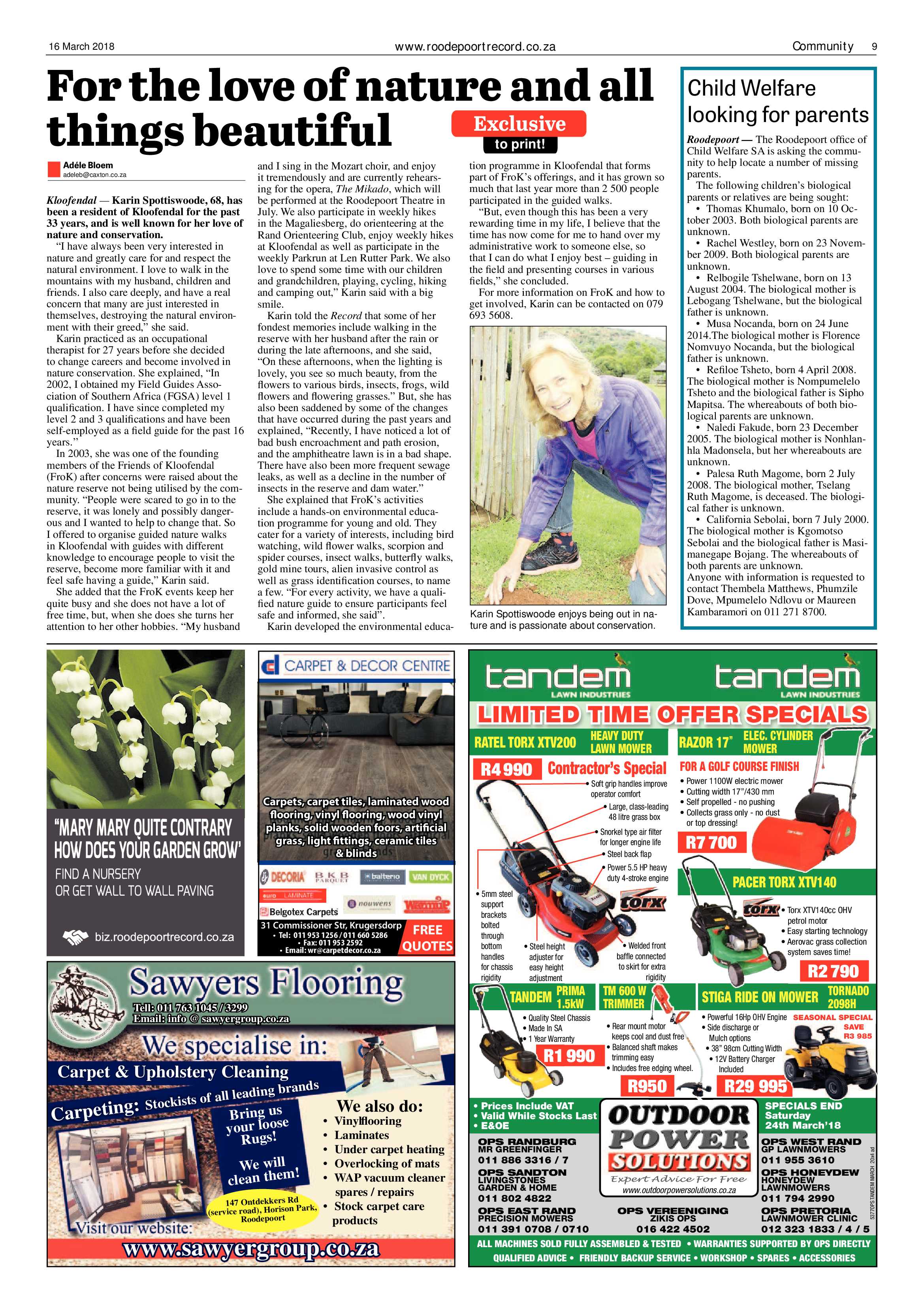 Roodepoort Record 16 March 2018 page 9